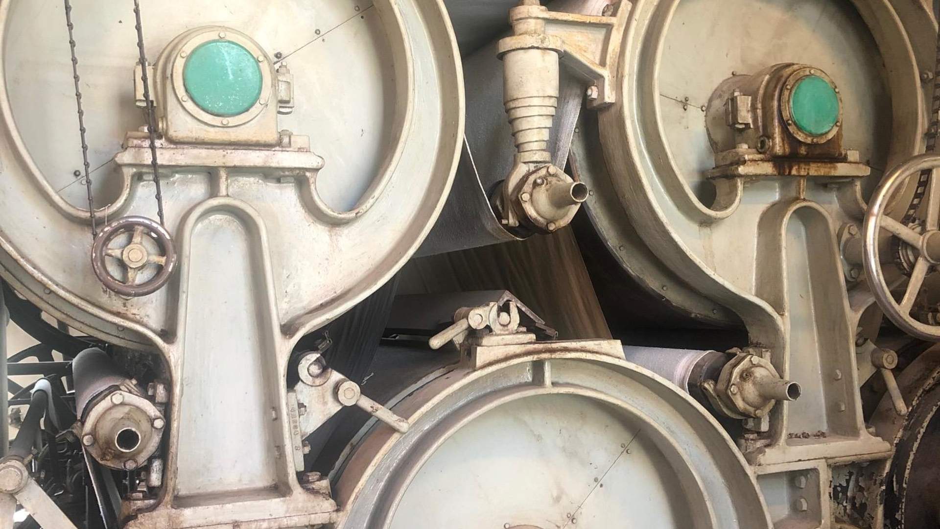 Inne i fabrikken Klevfos industrimuseum