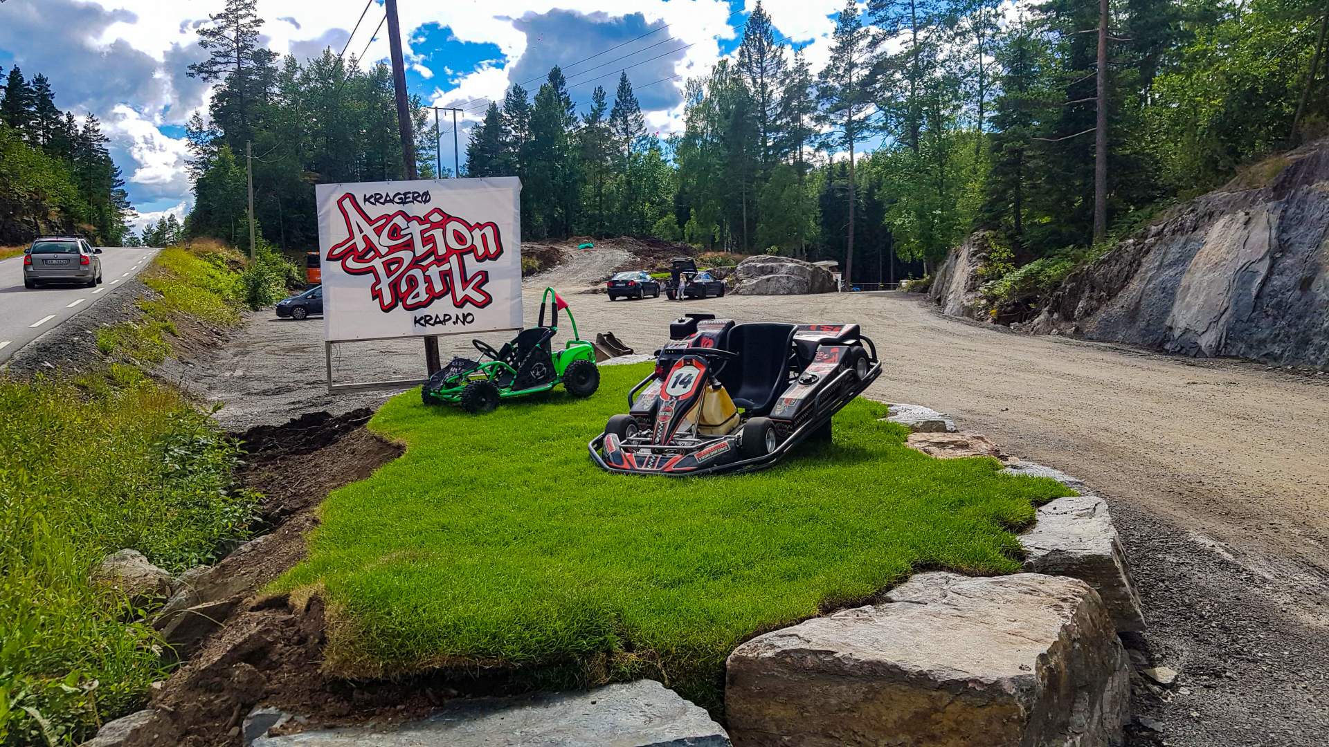 Kragerø Action Park inngang