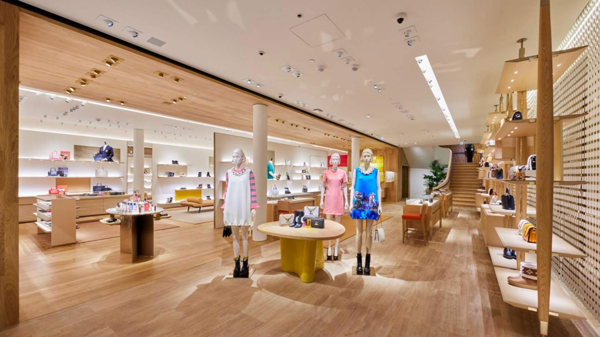 Louis vuitton store interior hi-res stock photography and images