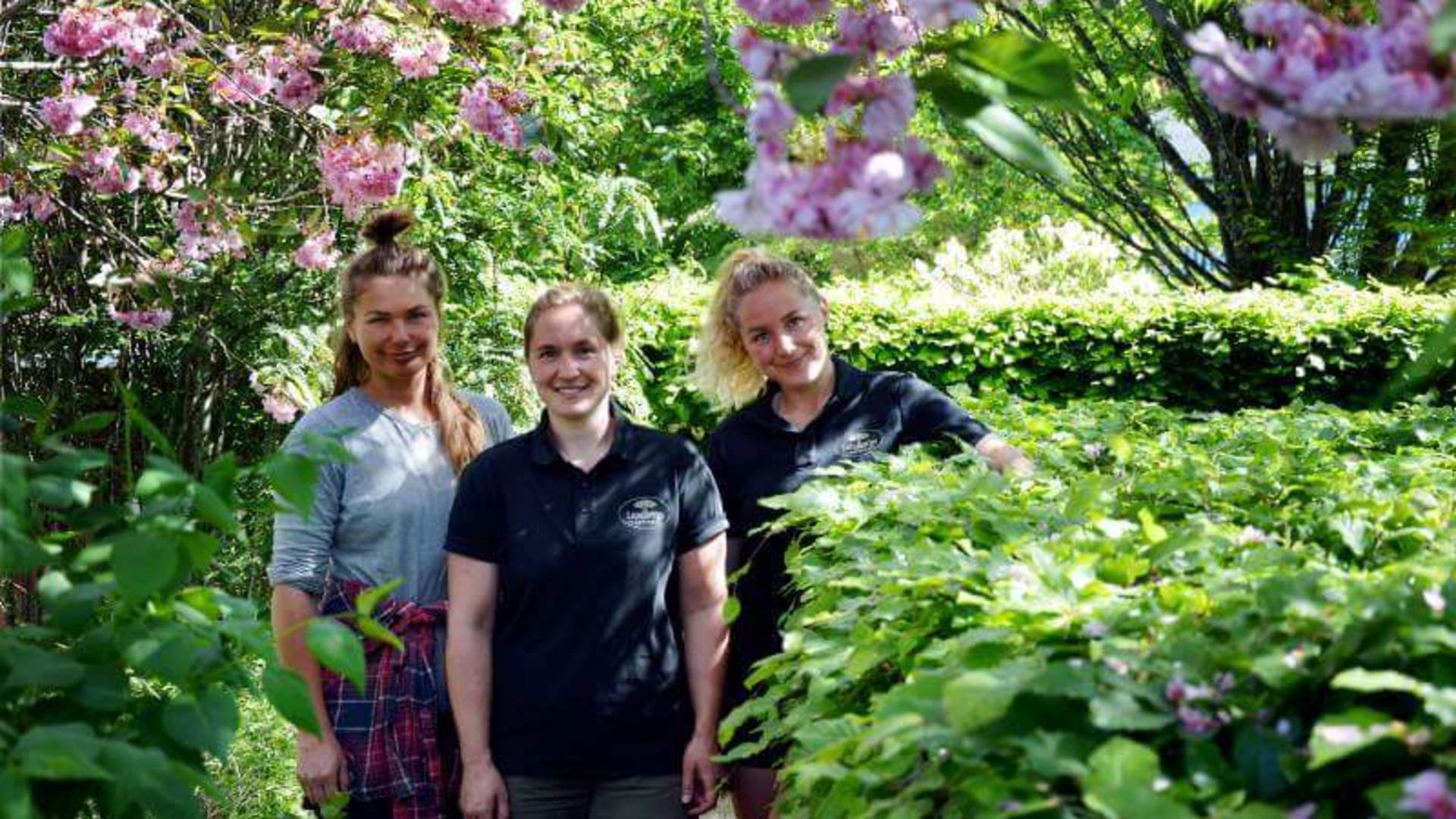 Medarbeidere på Lundbergs Planteskole