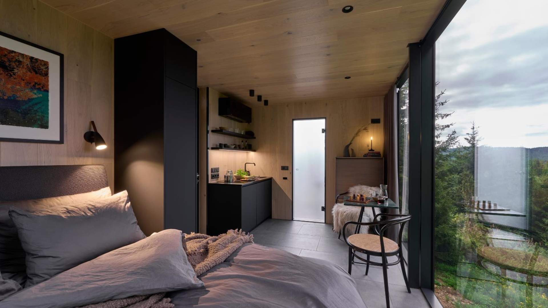 Mirror cabins åsmarka