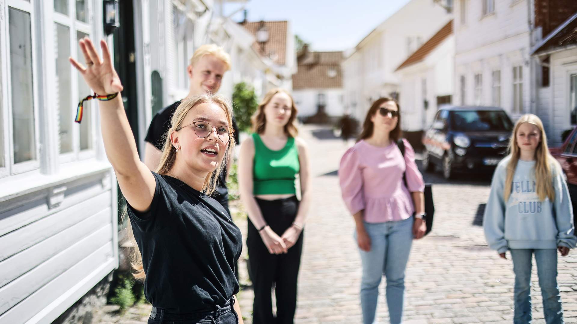 Mandal museum - Byvandring. Foto Kristian Hole - PMSør