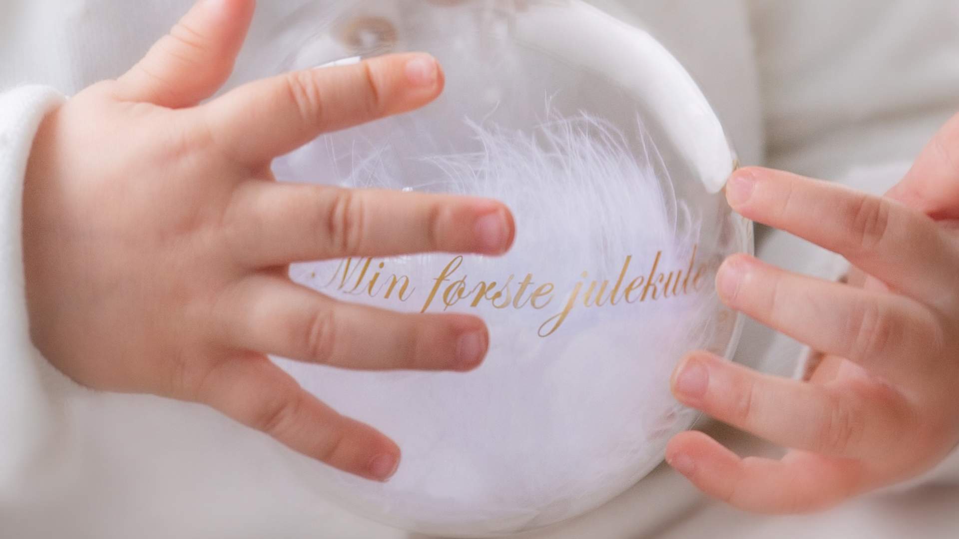 Min første julekule Magnor Glassverk