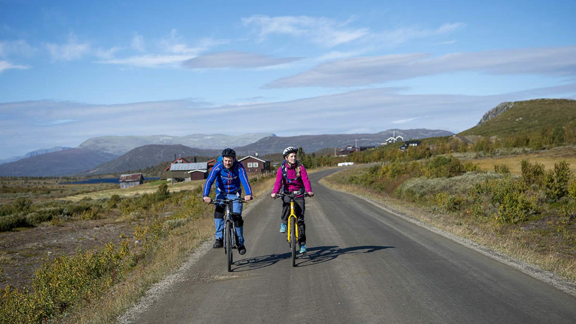 Sykkeltur på Mjølkevegen over Stølsvidda