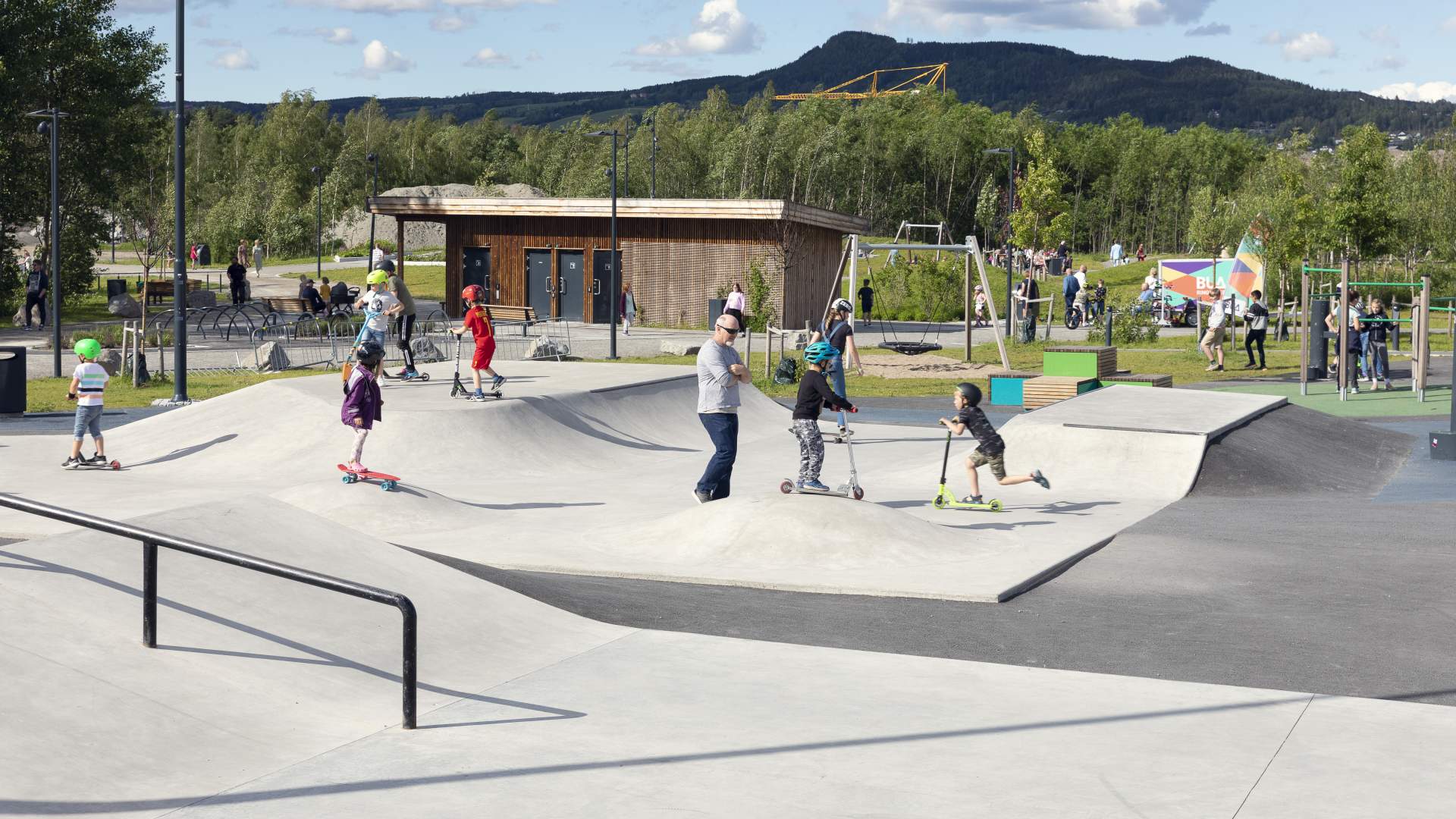 Mjøsparken_Skatepark