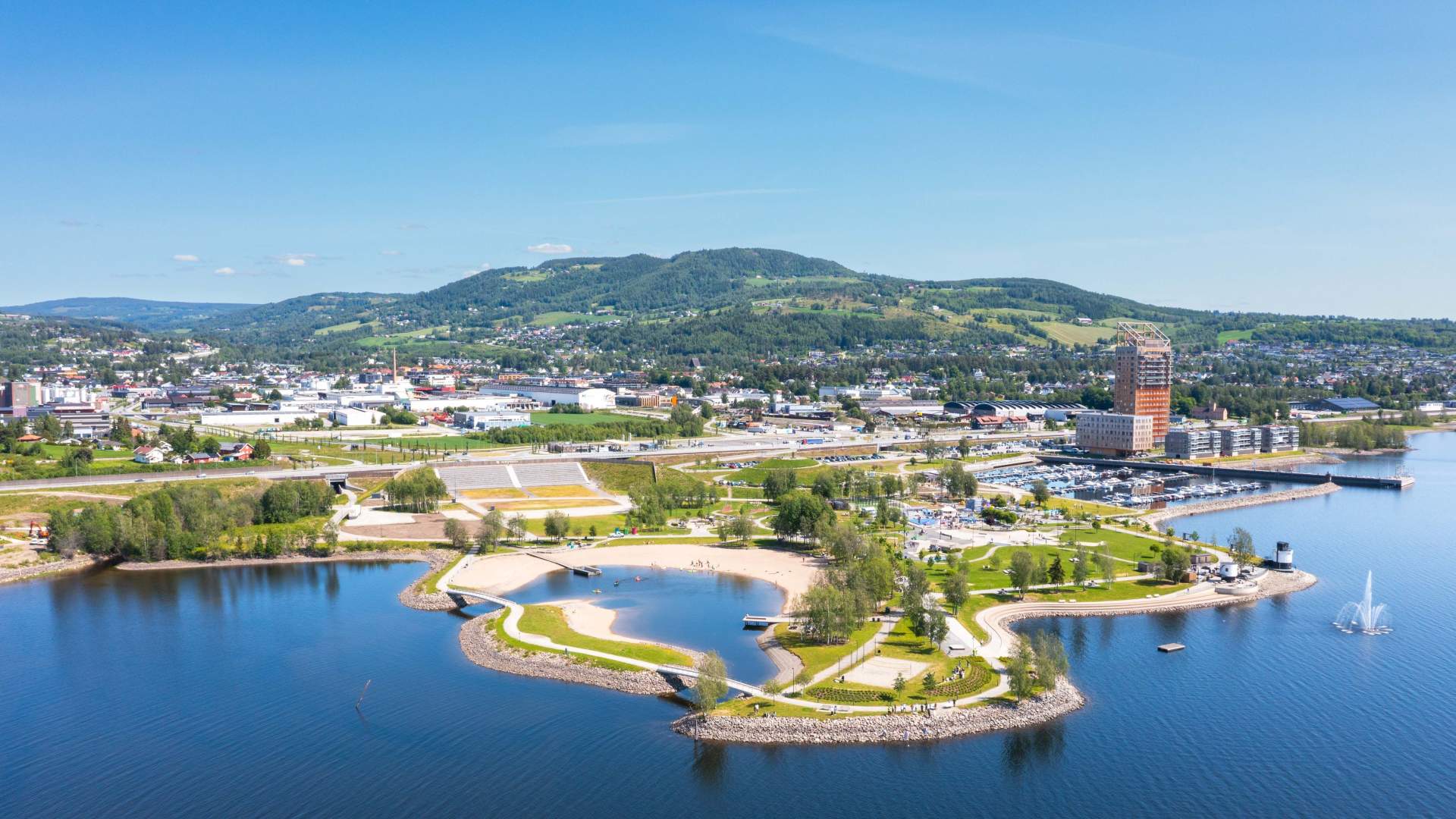 Mjøsparken_dronefoto