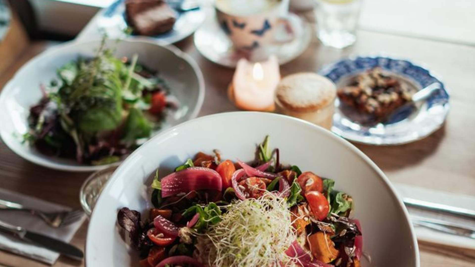 Mormors salat servering