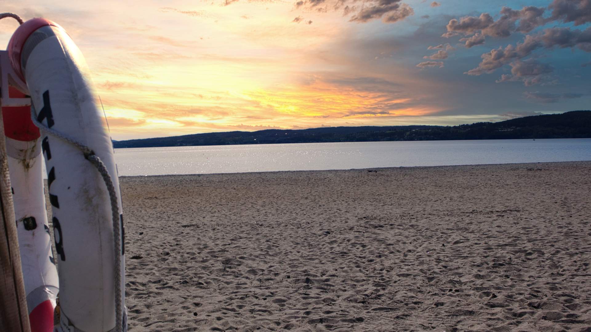 Livbøye og utsikt fra Odin Camping