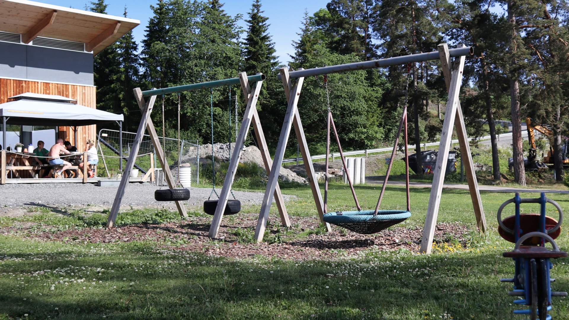 Lekeapparater på Odin Camping