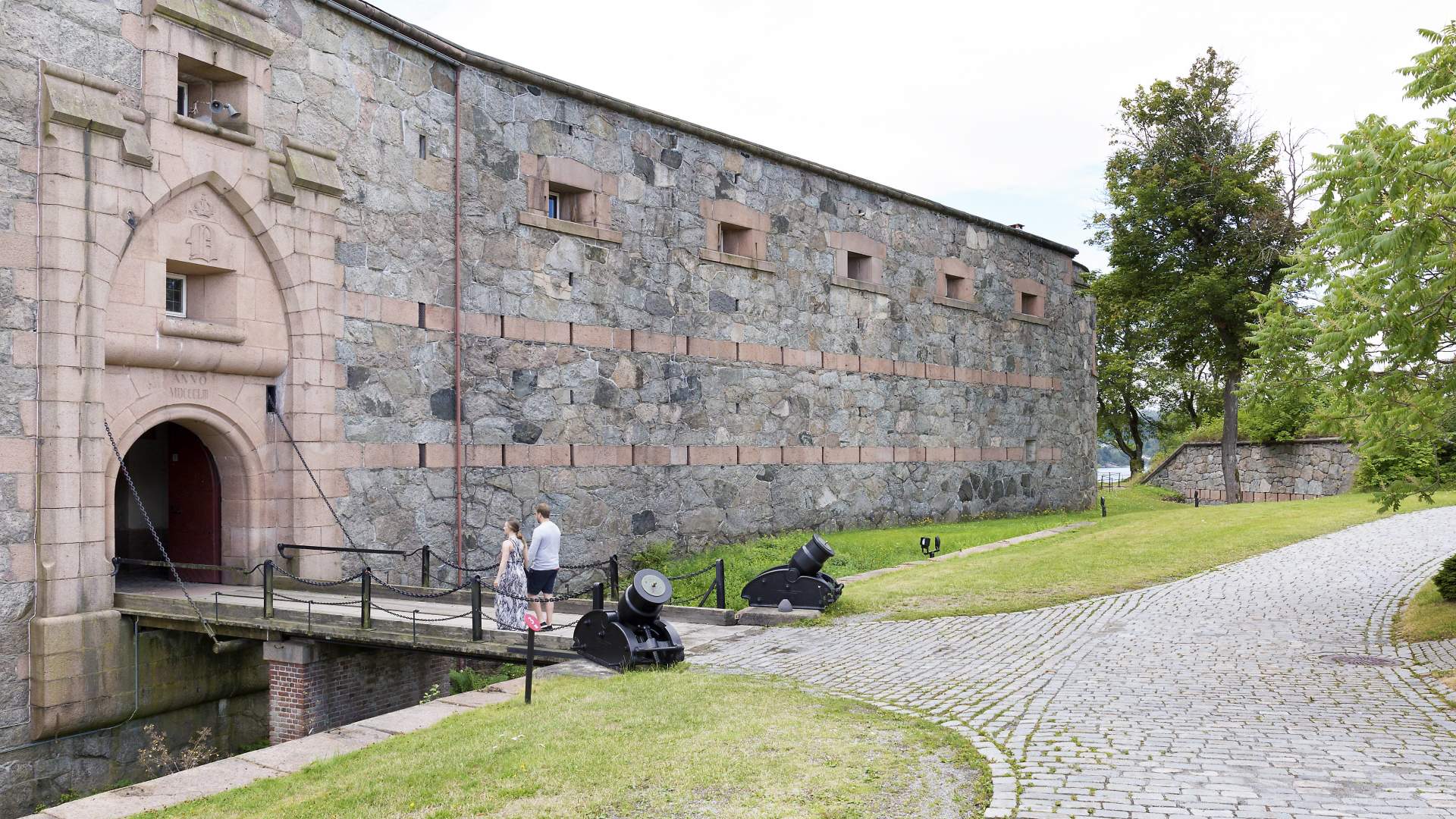 Omvisning Oscarsborg festning og torpedobatteriet