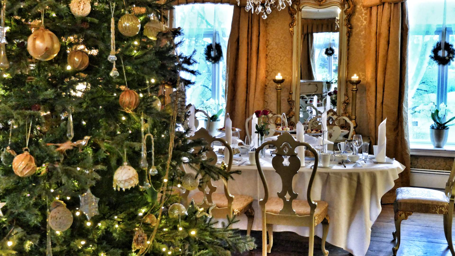 Afternoon Christmas Tea på Losby Gods