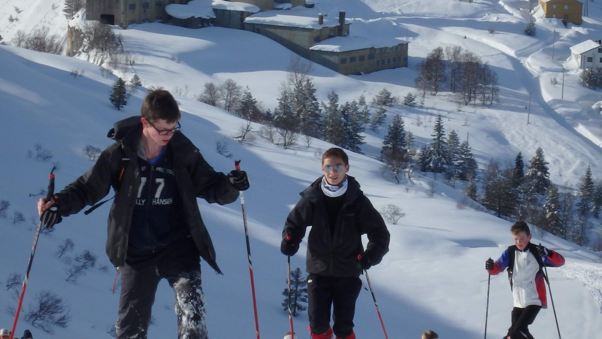 Skitur opp Benkeheia