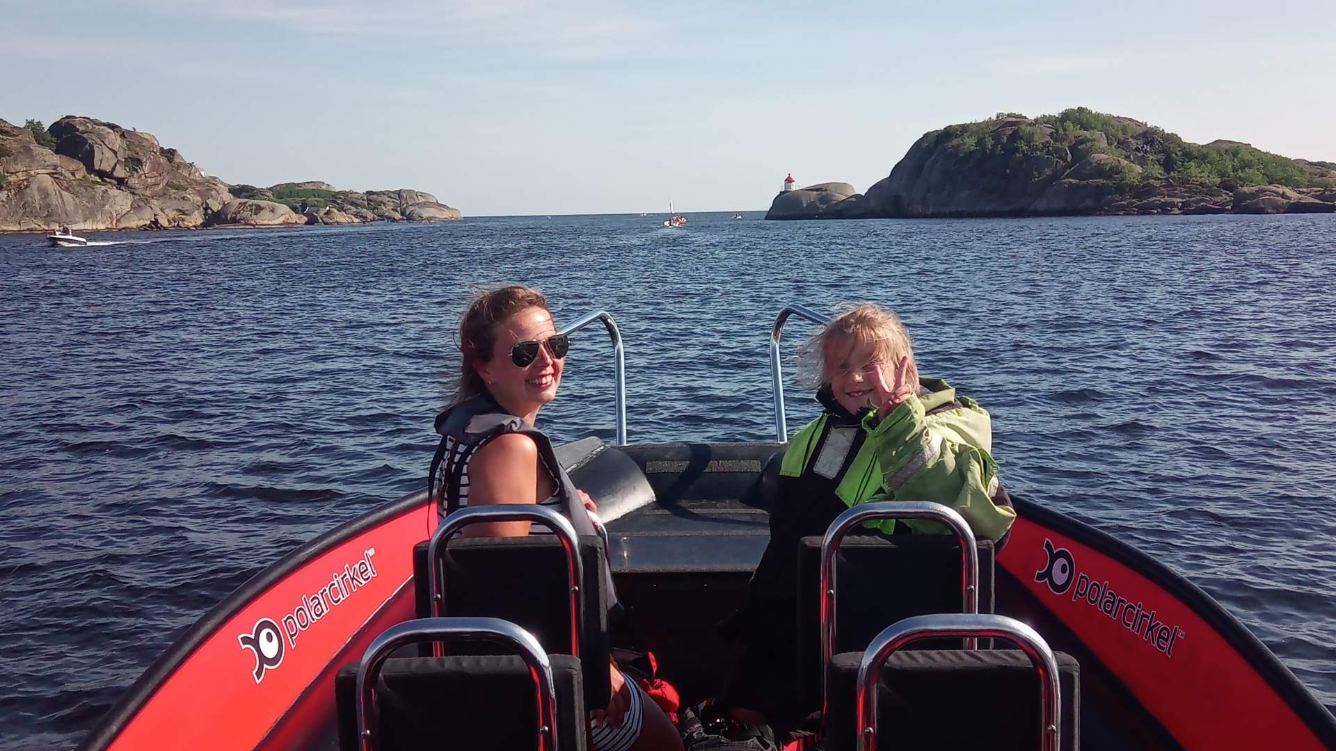 Taxibåt / RIB tur fra Stavern og Larvik