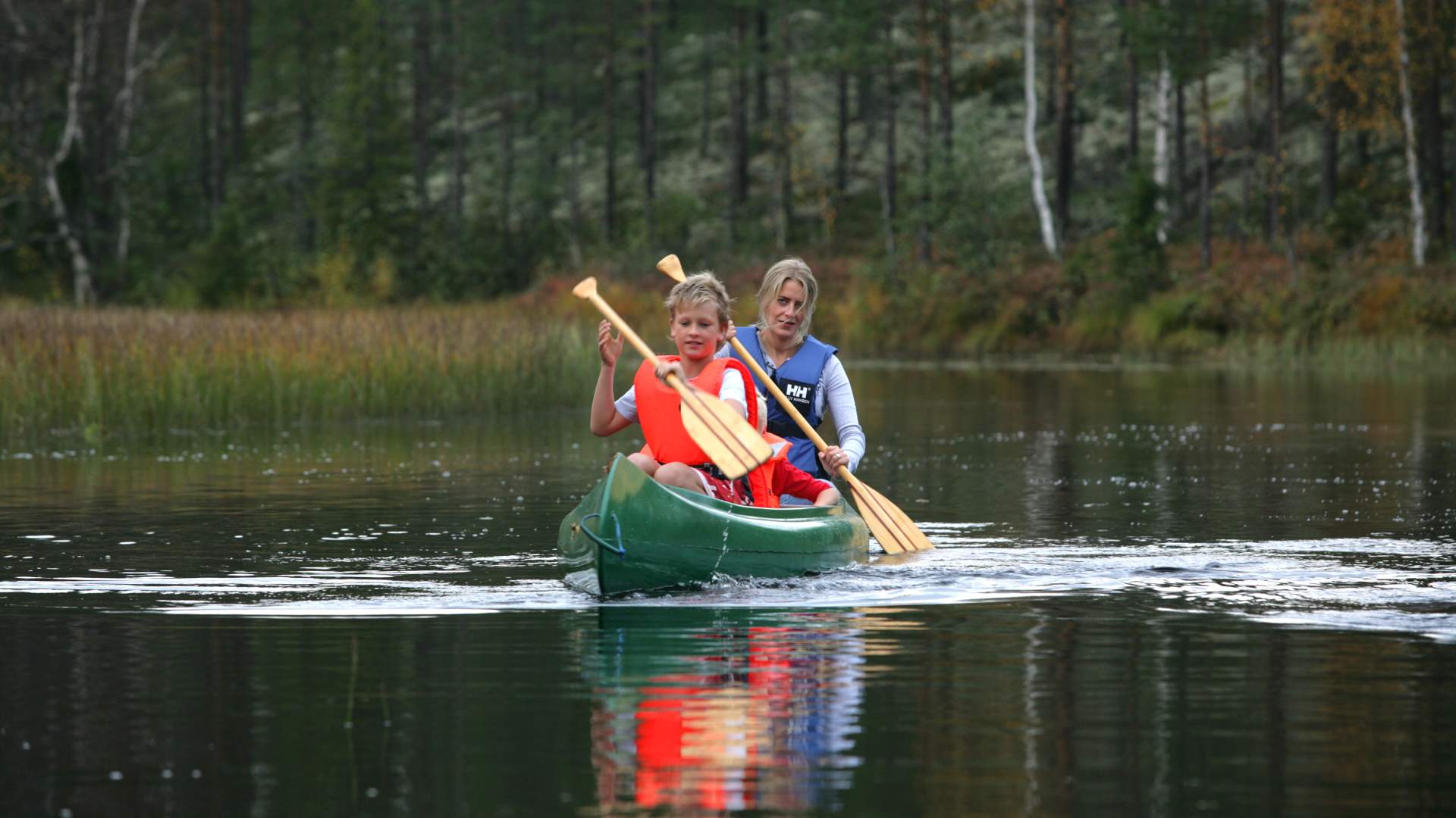 Padling i Finnskogen Nord
