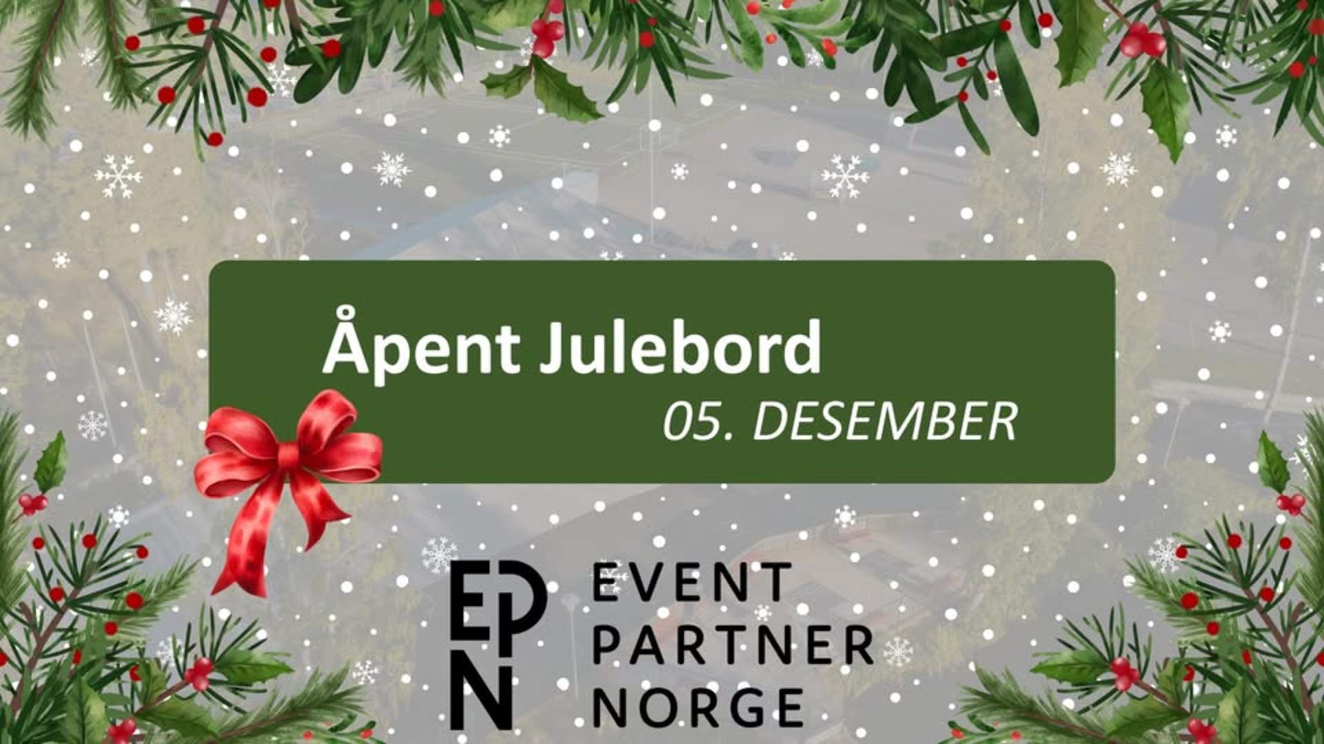 Åpent Julebord på parklokalet med Event Partner Norge