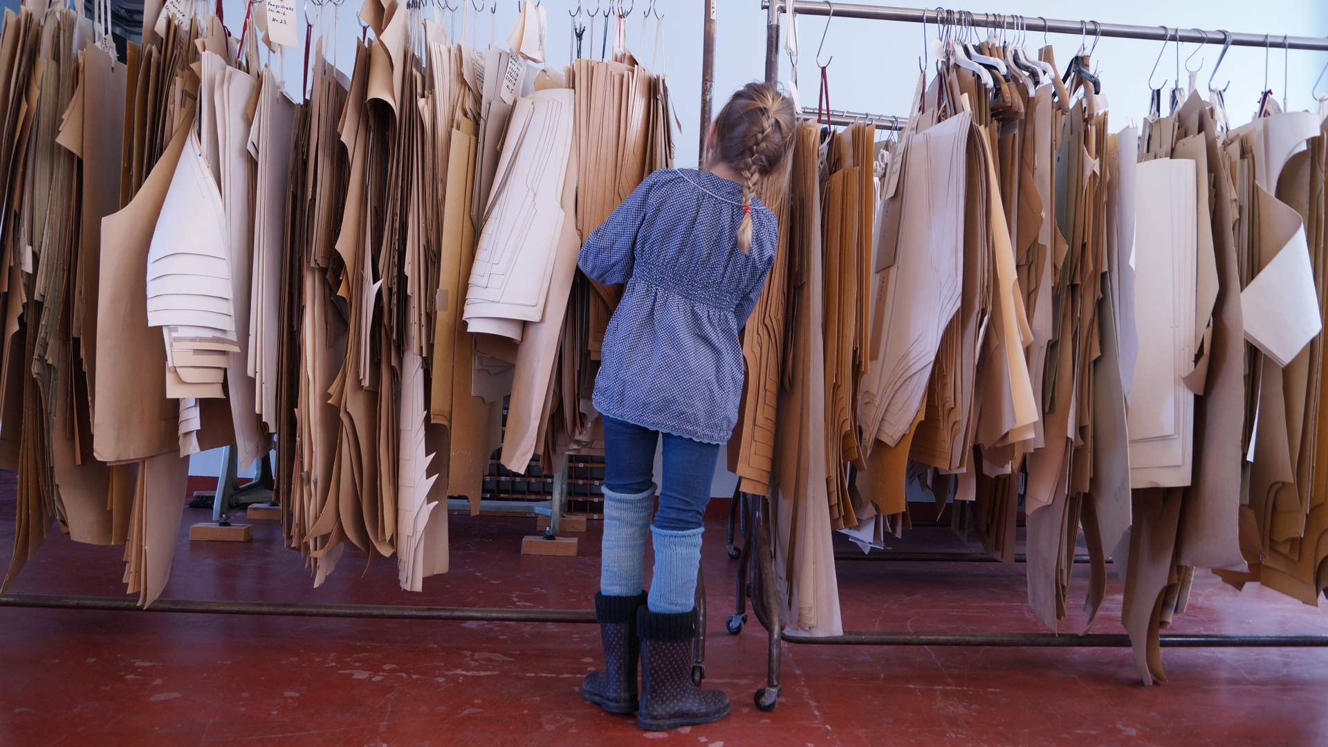 Patterns in the sewing departement