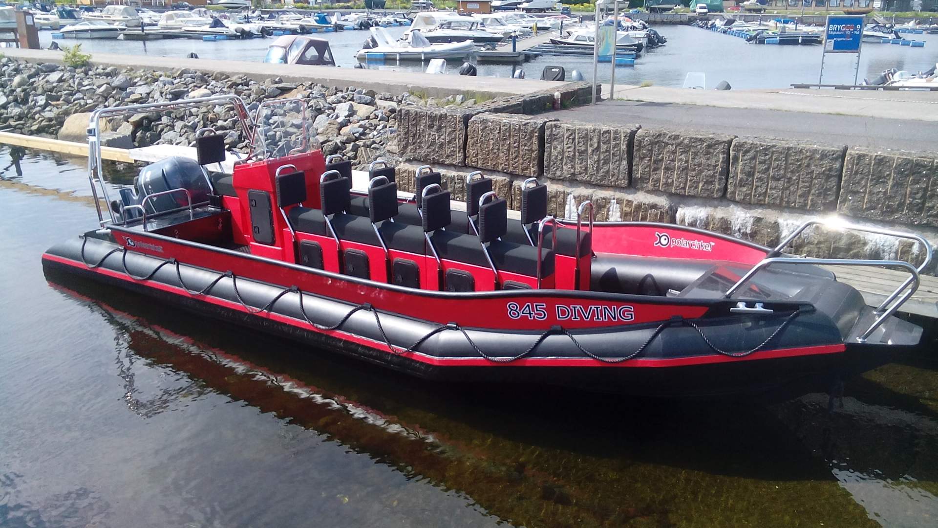 Taxibåt / RIB tur fra Stavern og Larvik