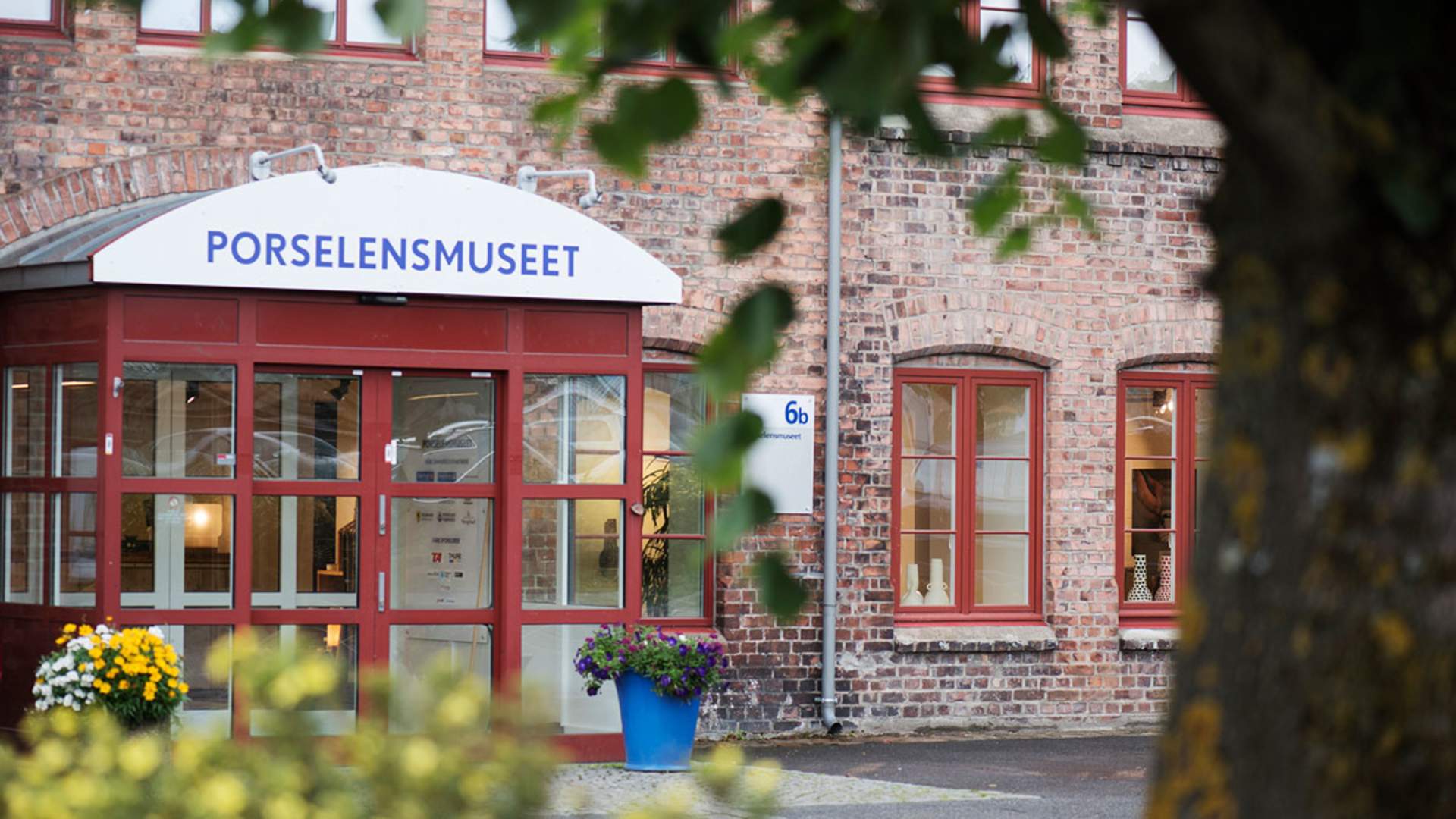 Inngang Porselensmuseet