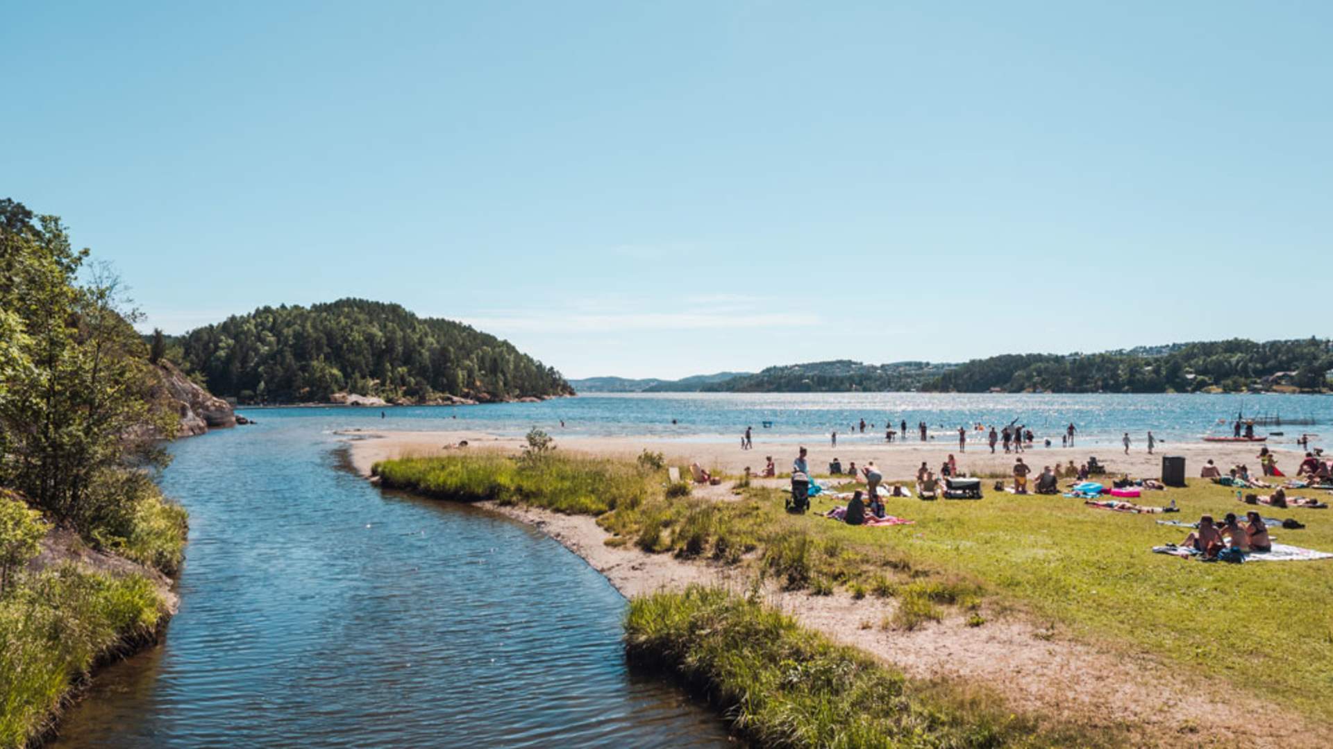 Olavsberget strand badeplass