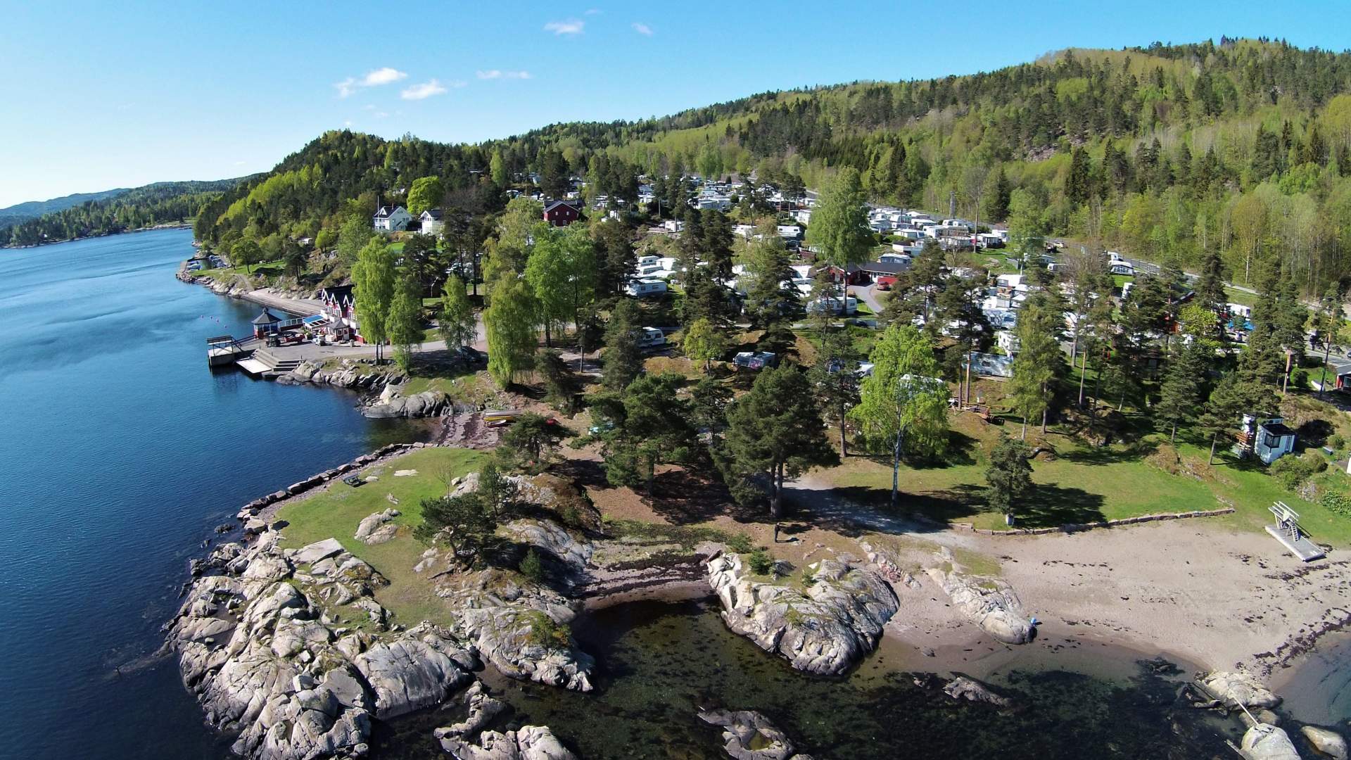 Ramton camping område