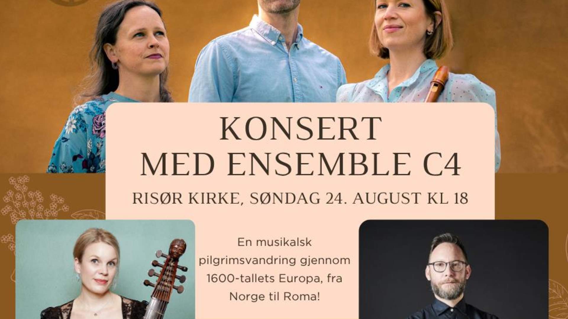 Pilgrimskonsert i Risør kirke