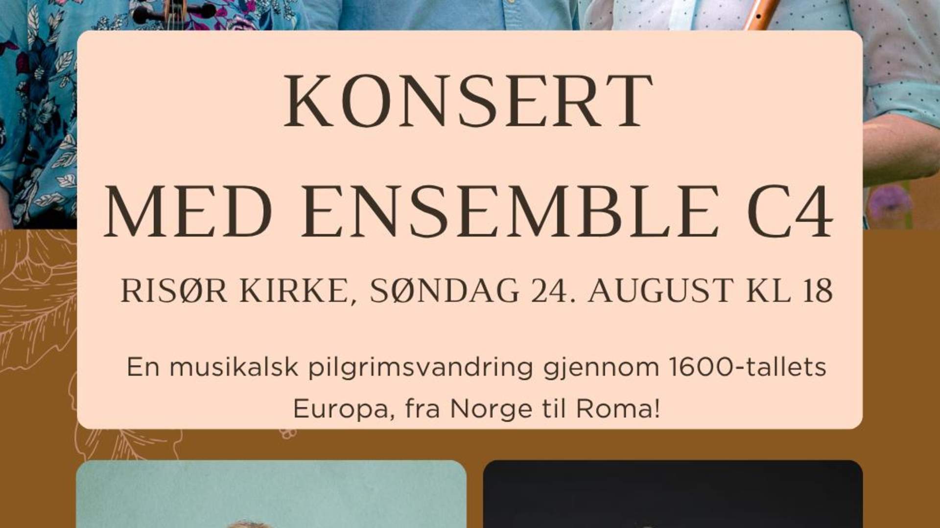 Pilgrimskonsert i Risør kirke