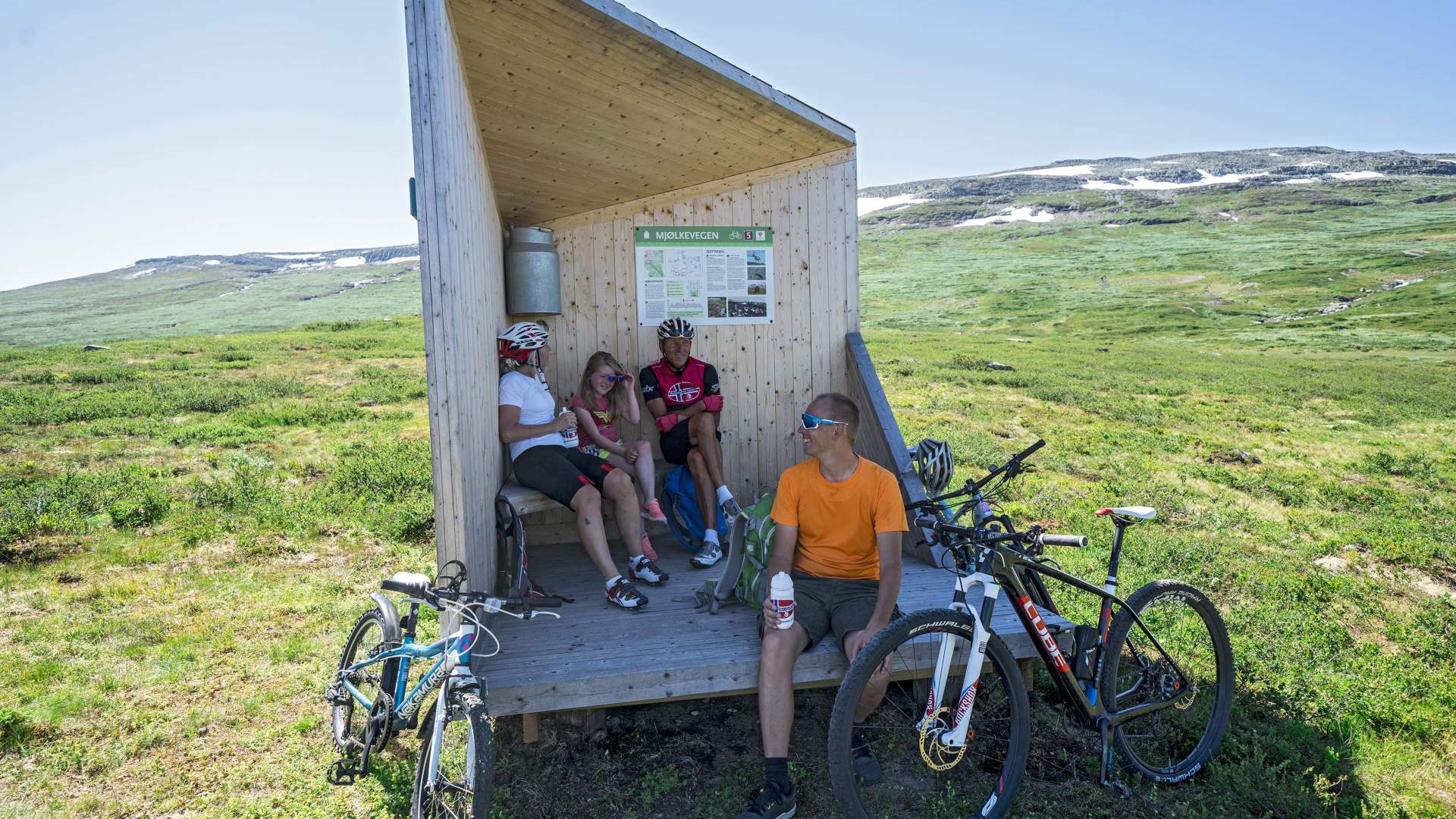 Mjølkevegen via Slettefjellet_mjølkerampe