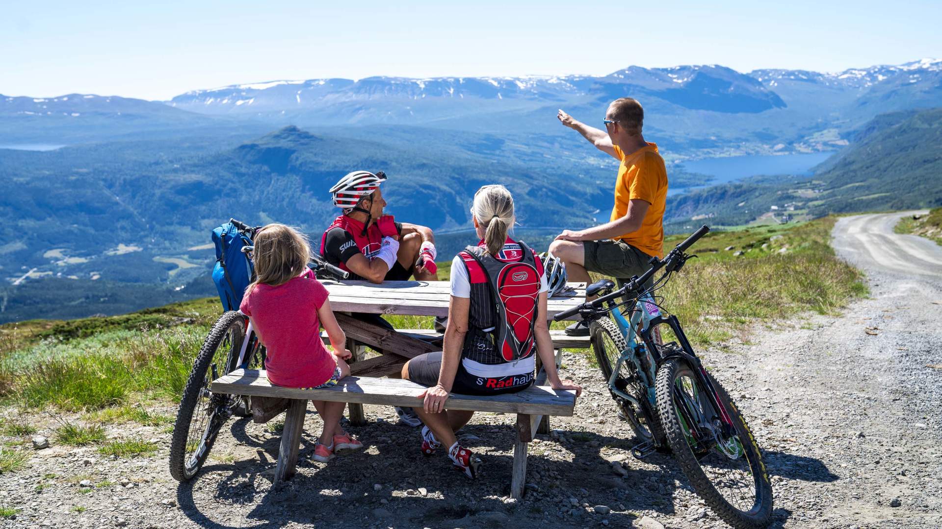 Mjølkevegen via Slettefjellet