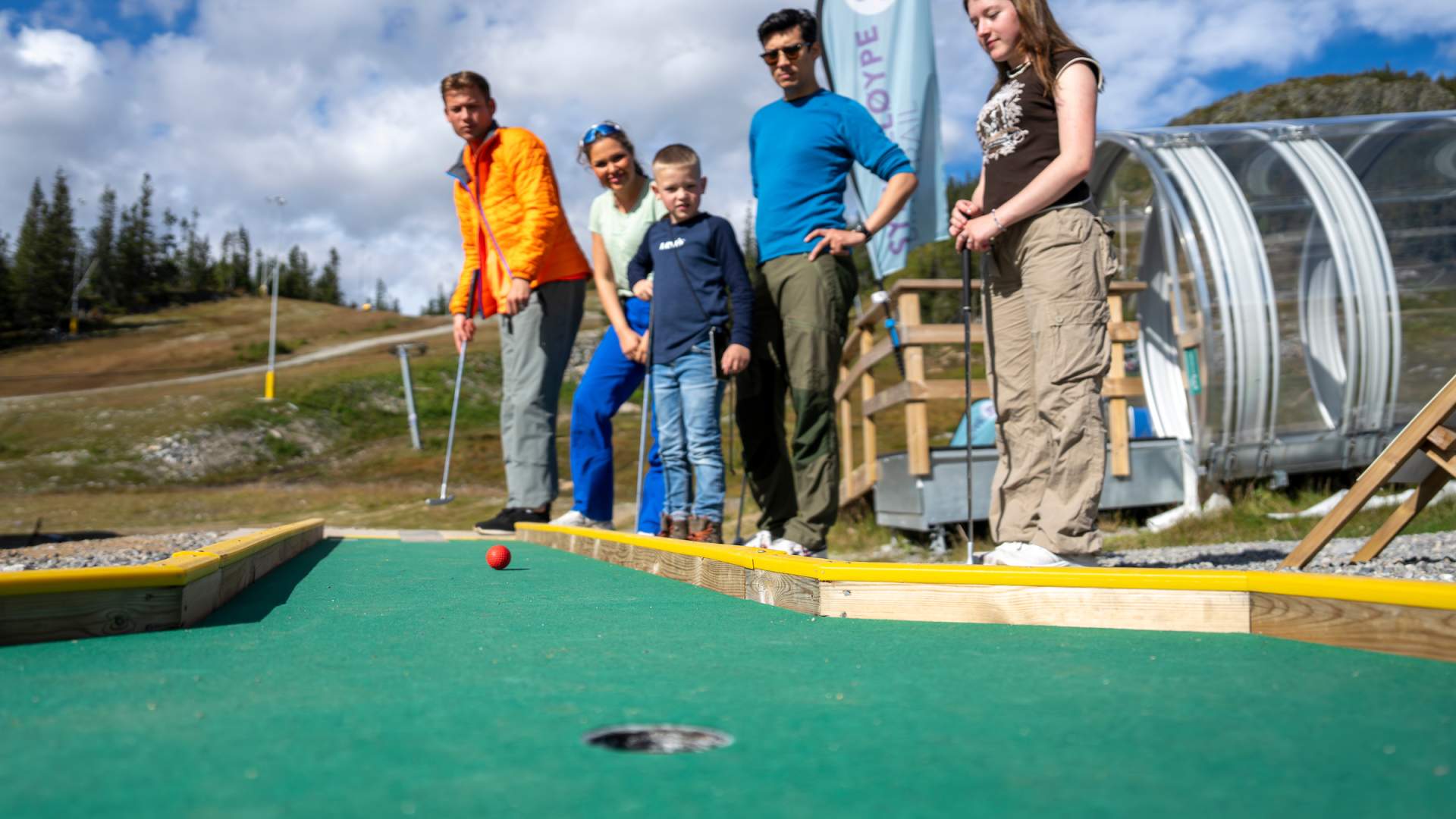 Minigolf Gaustablikk Resort