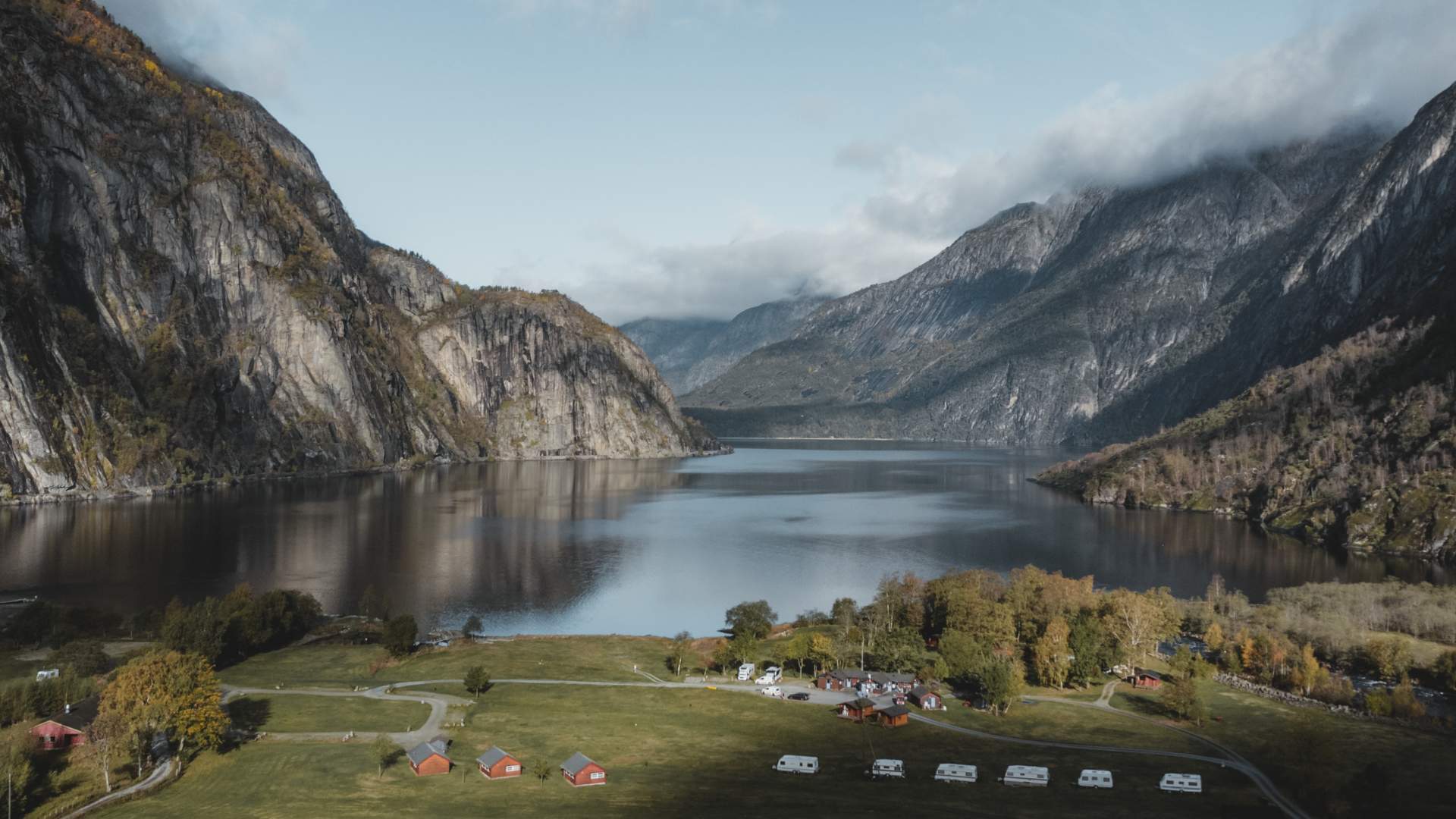 Sæbø camping av Heidi Kvamsdal