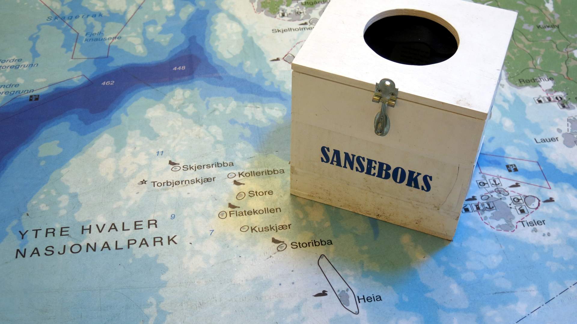 Sanseboks - i bruk