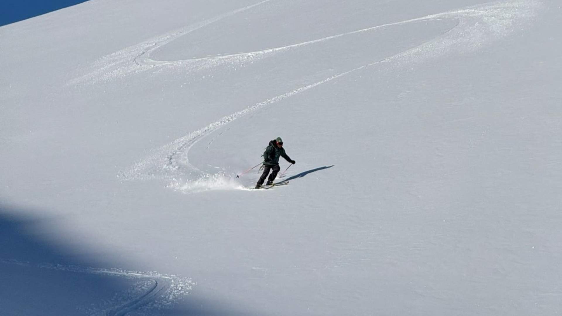 Ski touring in Backyard Svalbard topptur