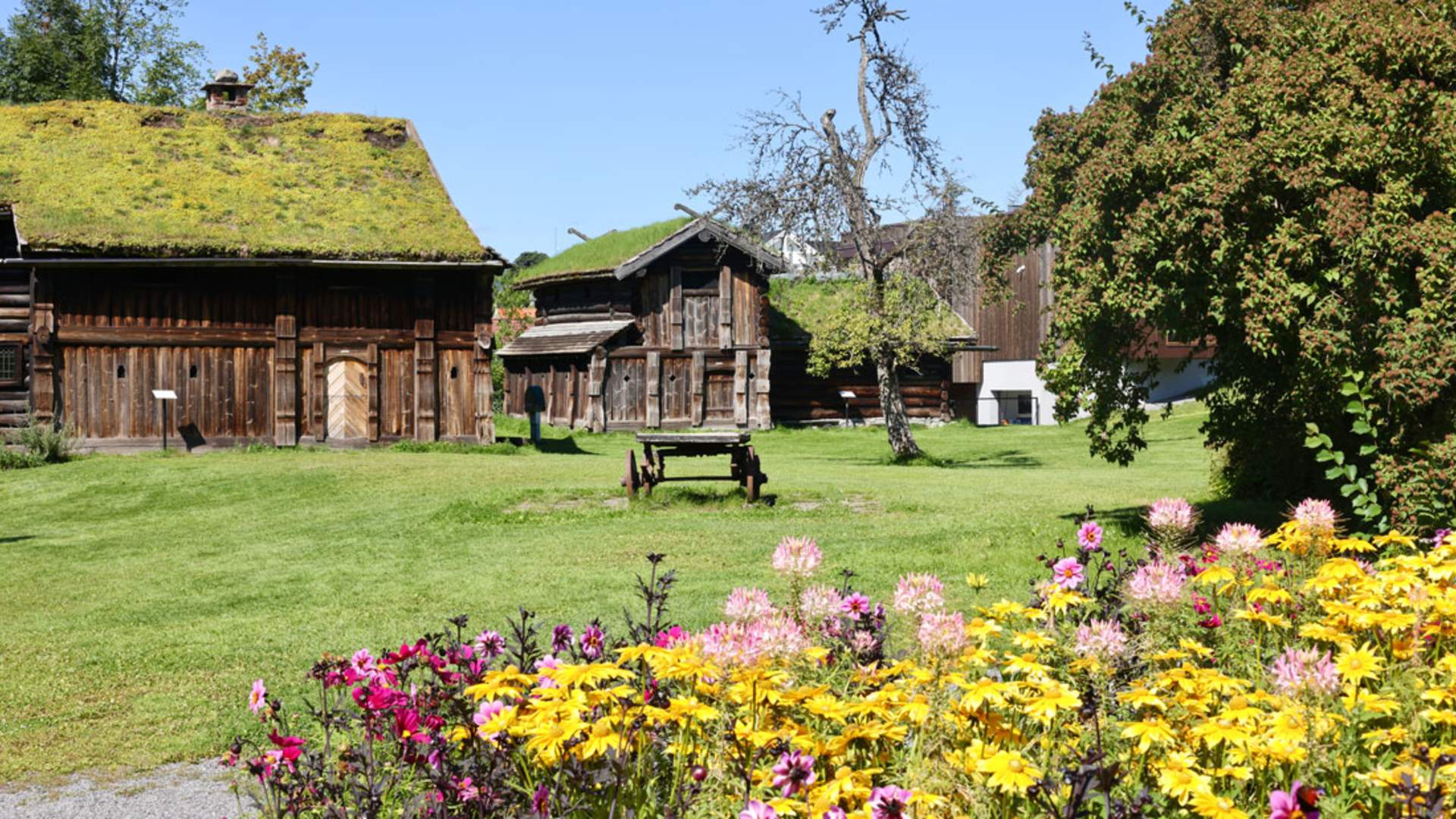Skien_sommer_Live-Venstøp_gamle-stuene-i-Brekkeparken_1100x734