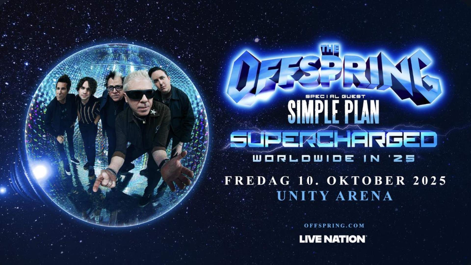 The Offspring: Supercharged Worldwide in ´25 - Oslo