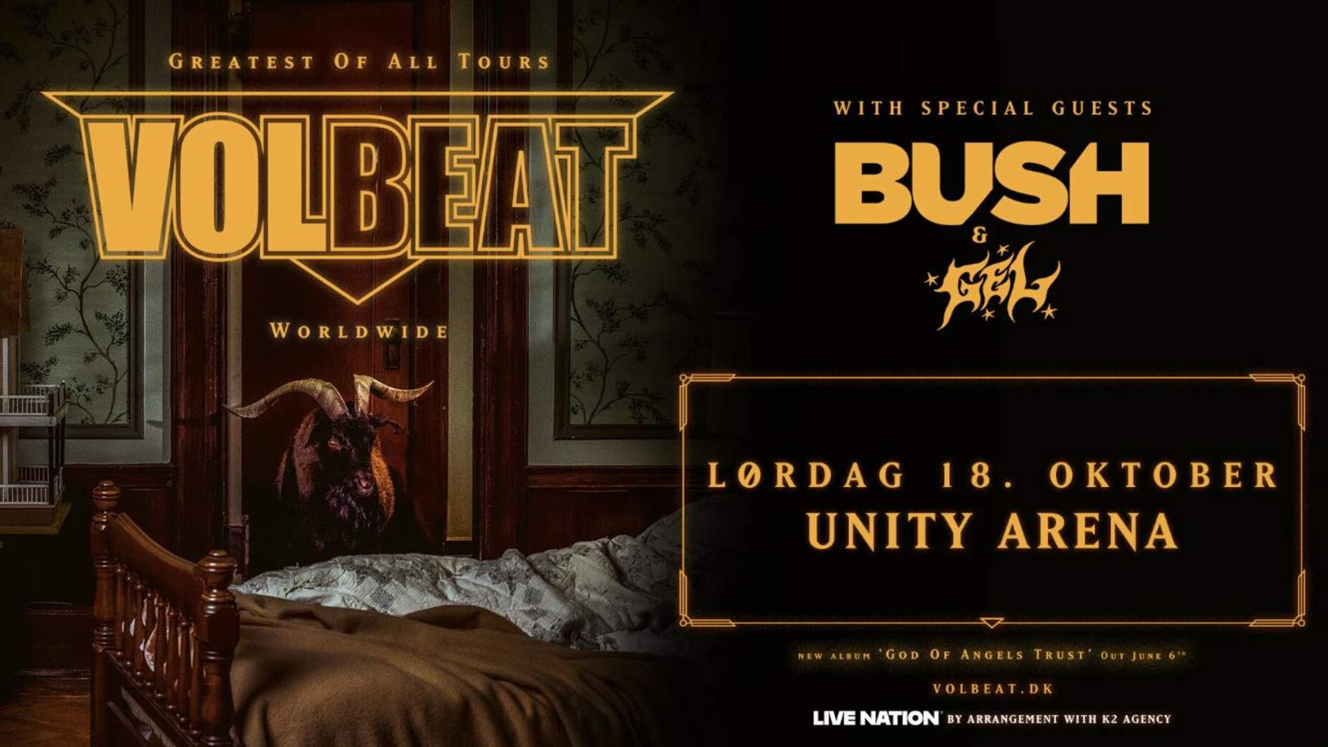 Volbeat - Greatest Of All Tours Worldwide