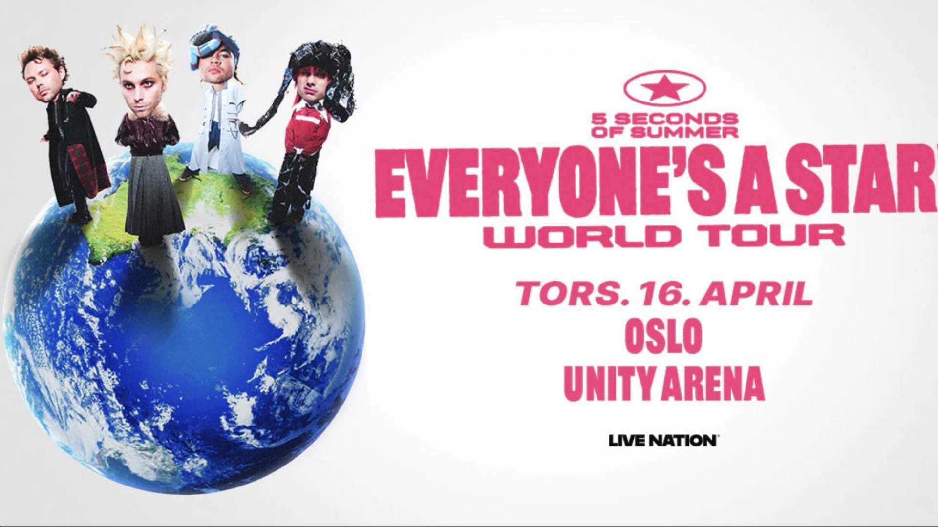 5 Seconds of Summer - Everyone's a star! World Tour