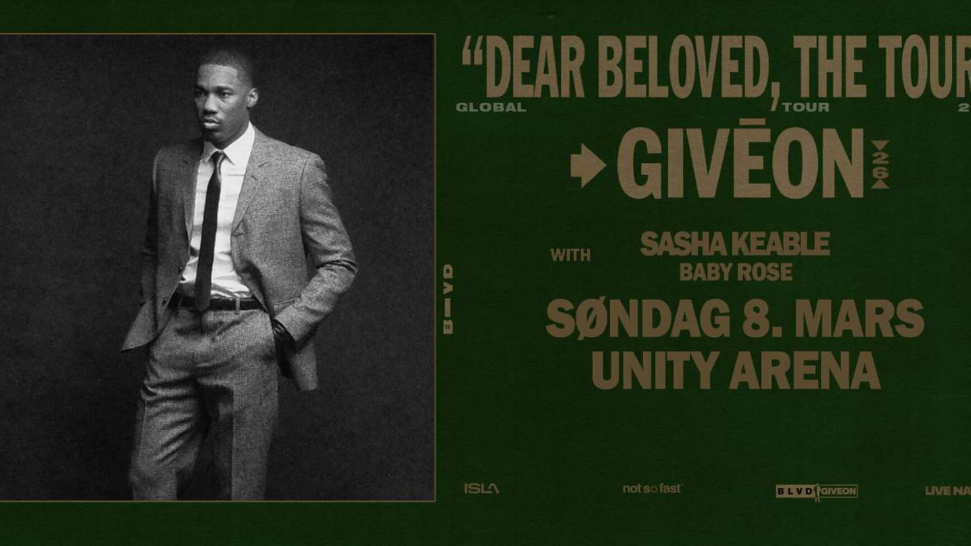 GIVEON - DEAR BELOVED THE TOUR