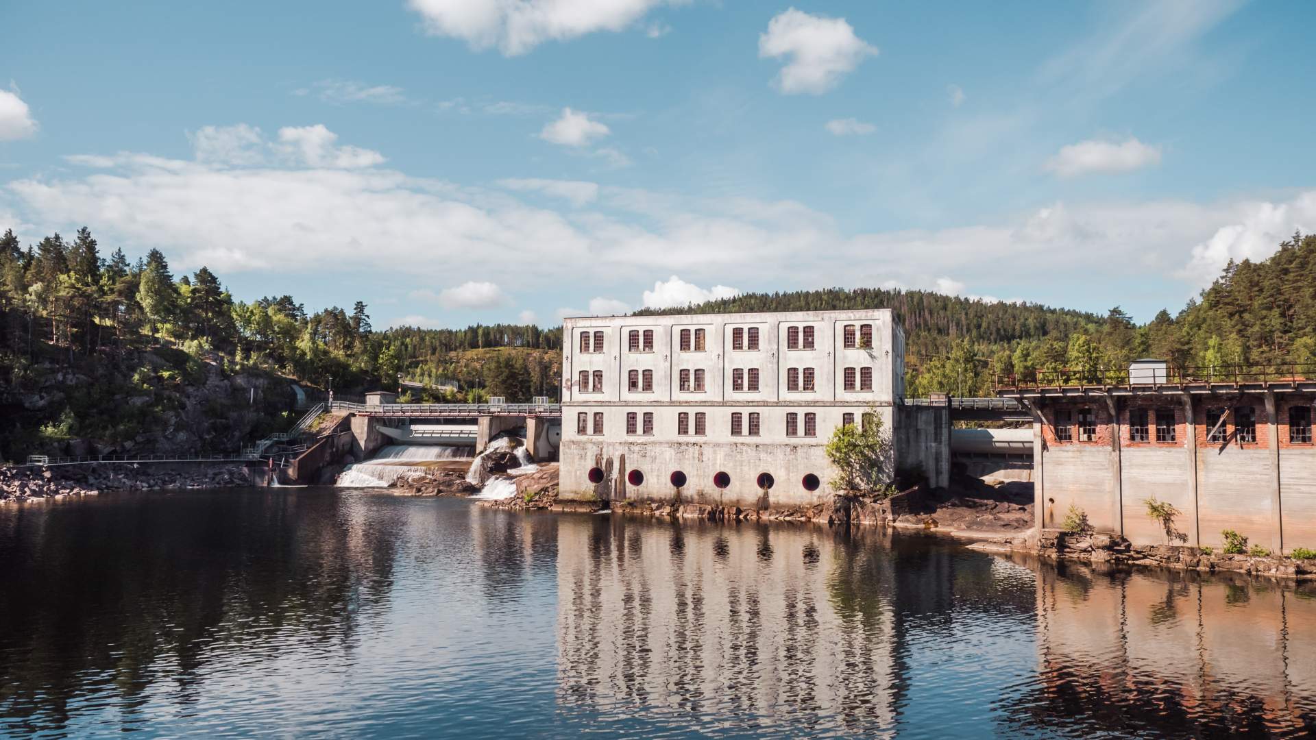 Skotfosstien Utsikt Fabrikk