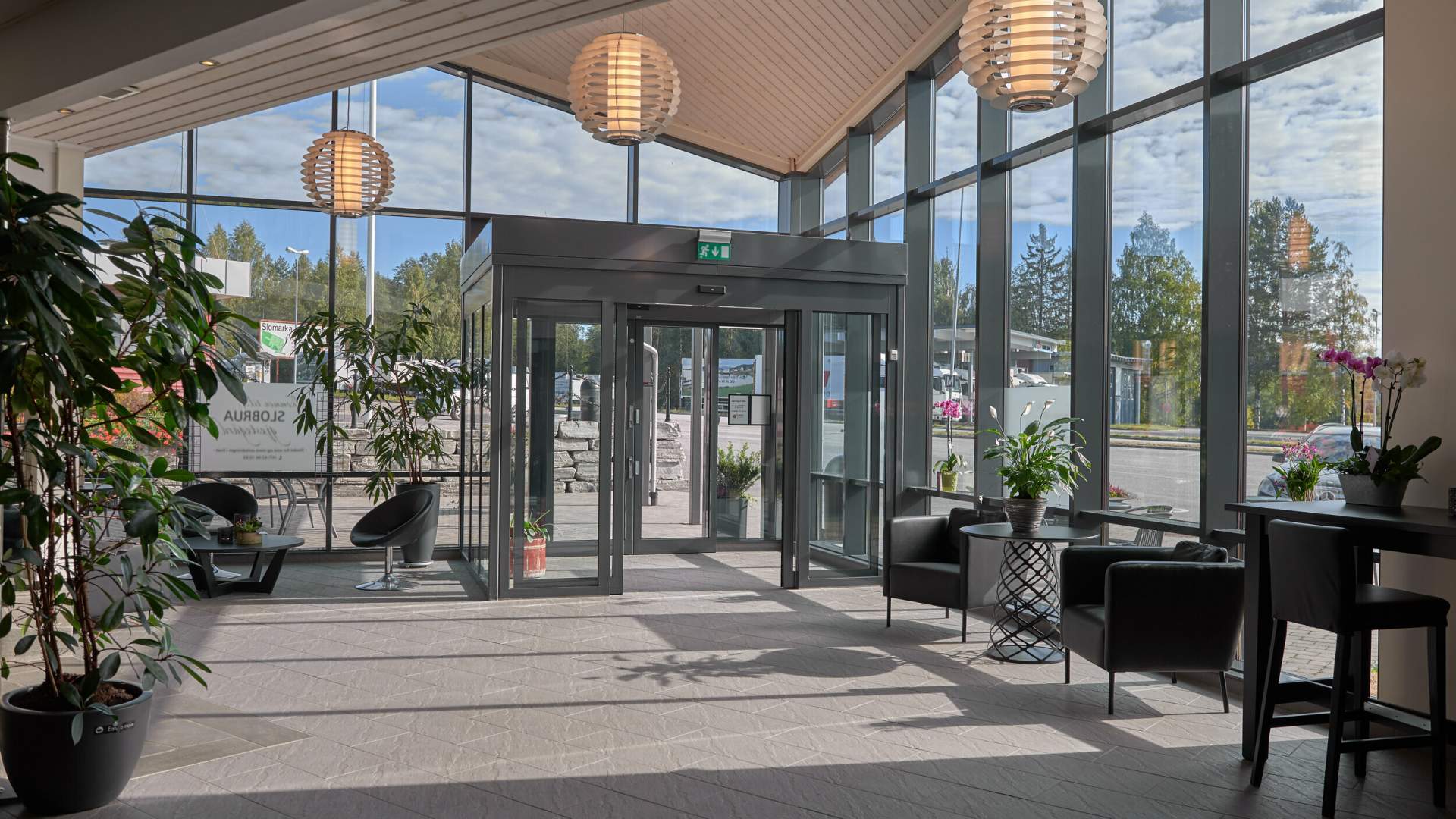 Slobrua Gjestegård - Inngangsparti
