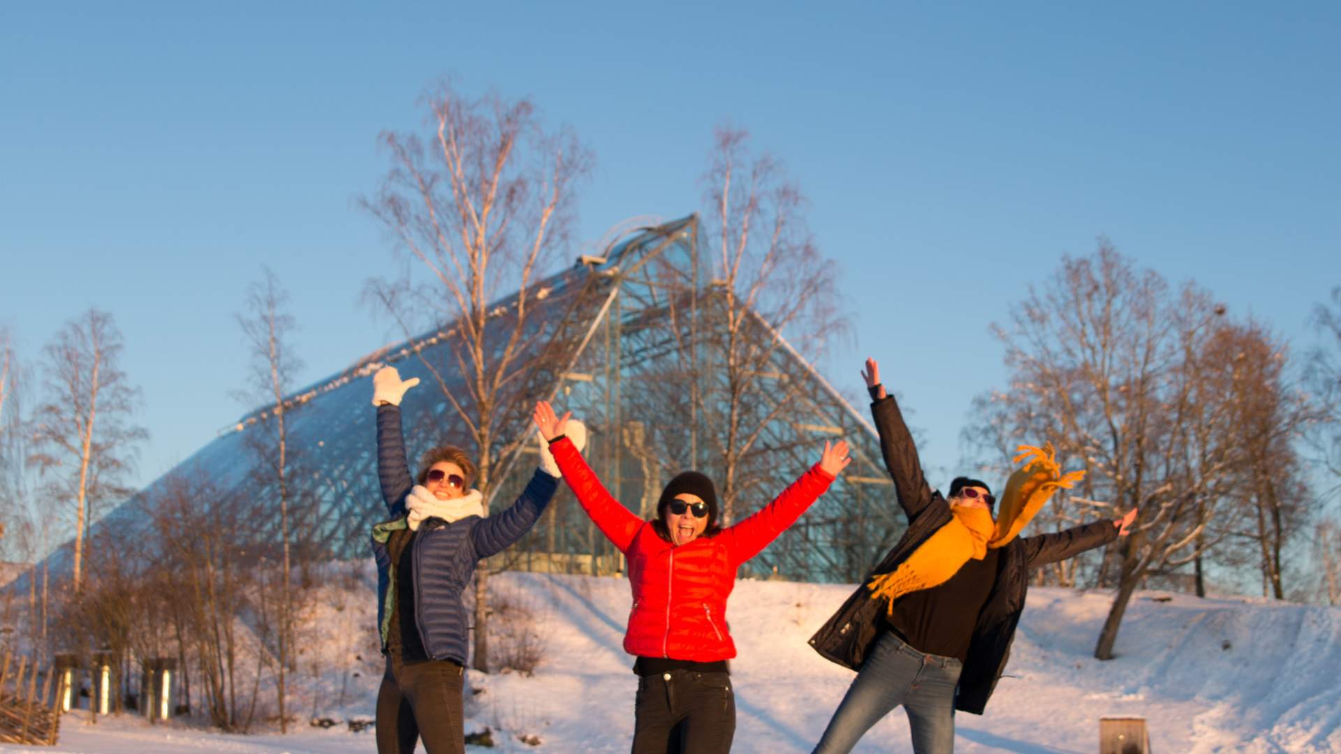 Snølek Domkirkeodden