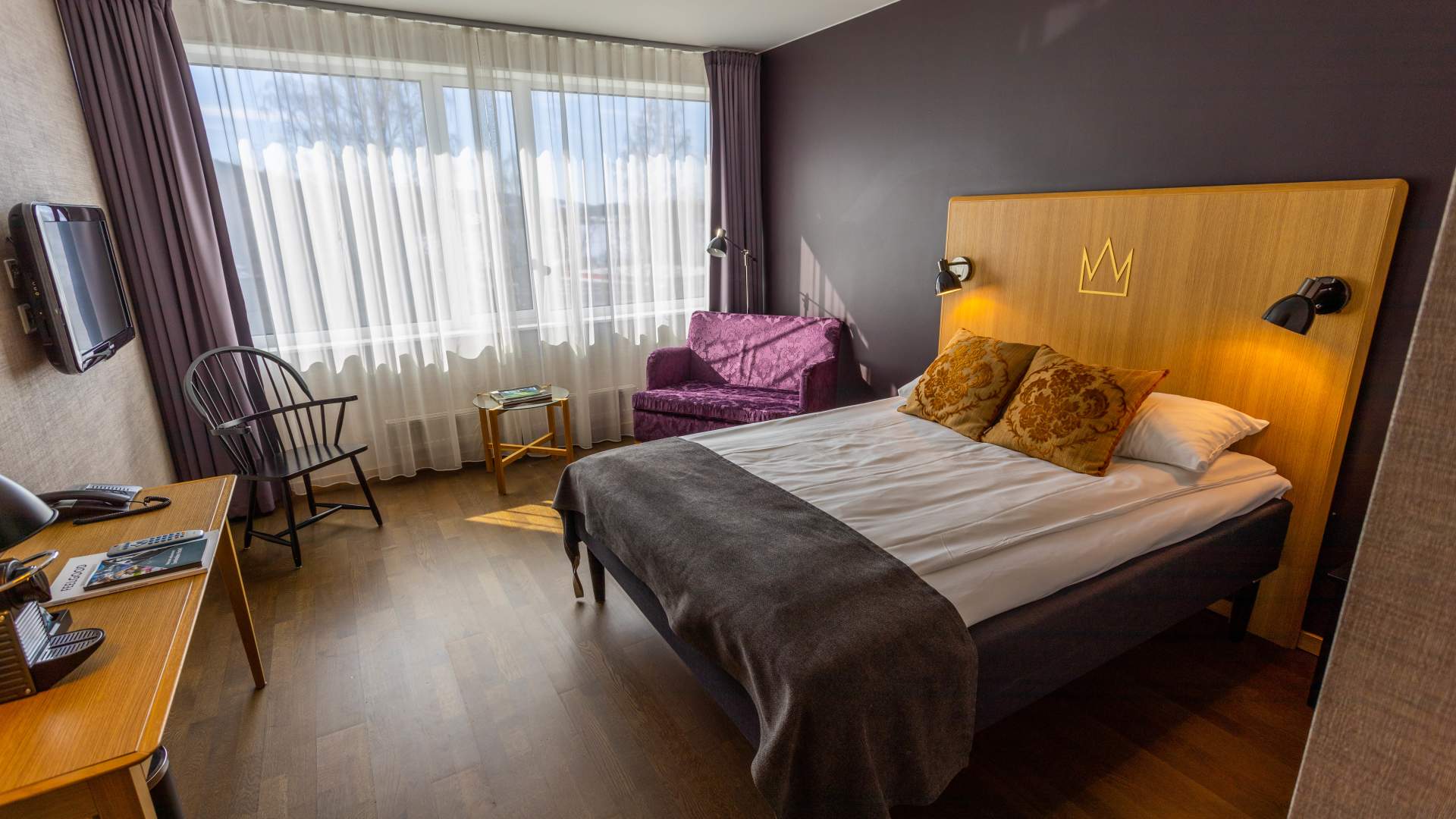 Standard dobbeltrom på Sundvolden Hotel
