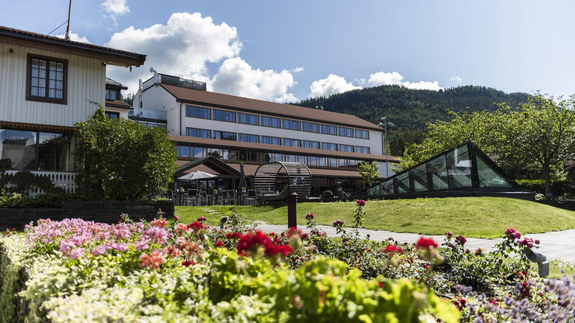 Sundvoldentunet på Sundvolden Hotel