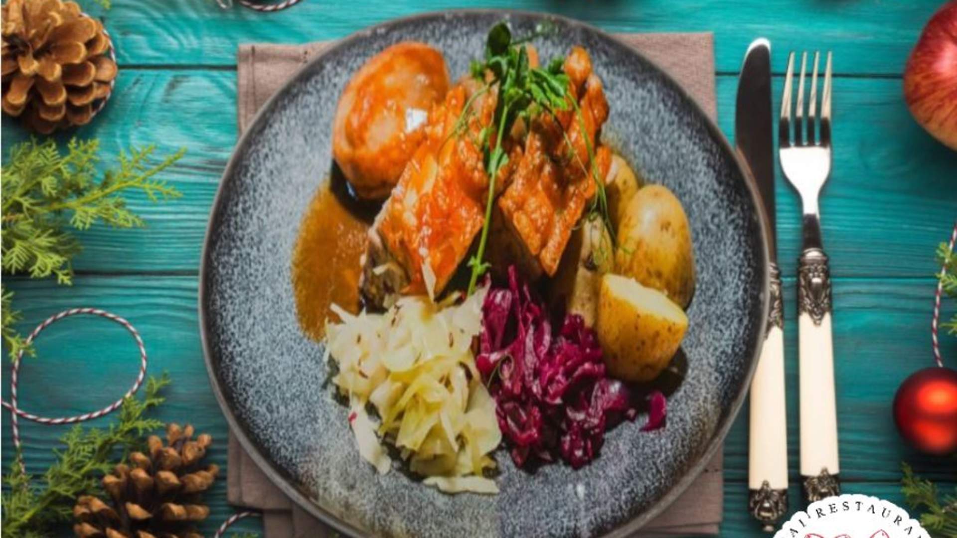 Taste of Thai - juletallerken