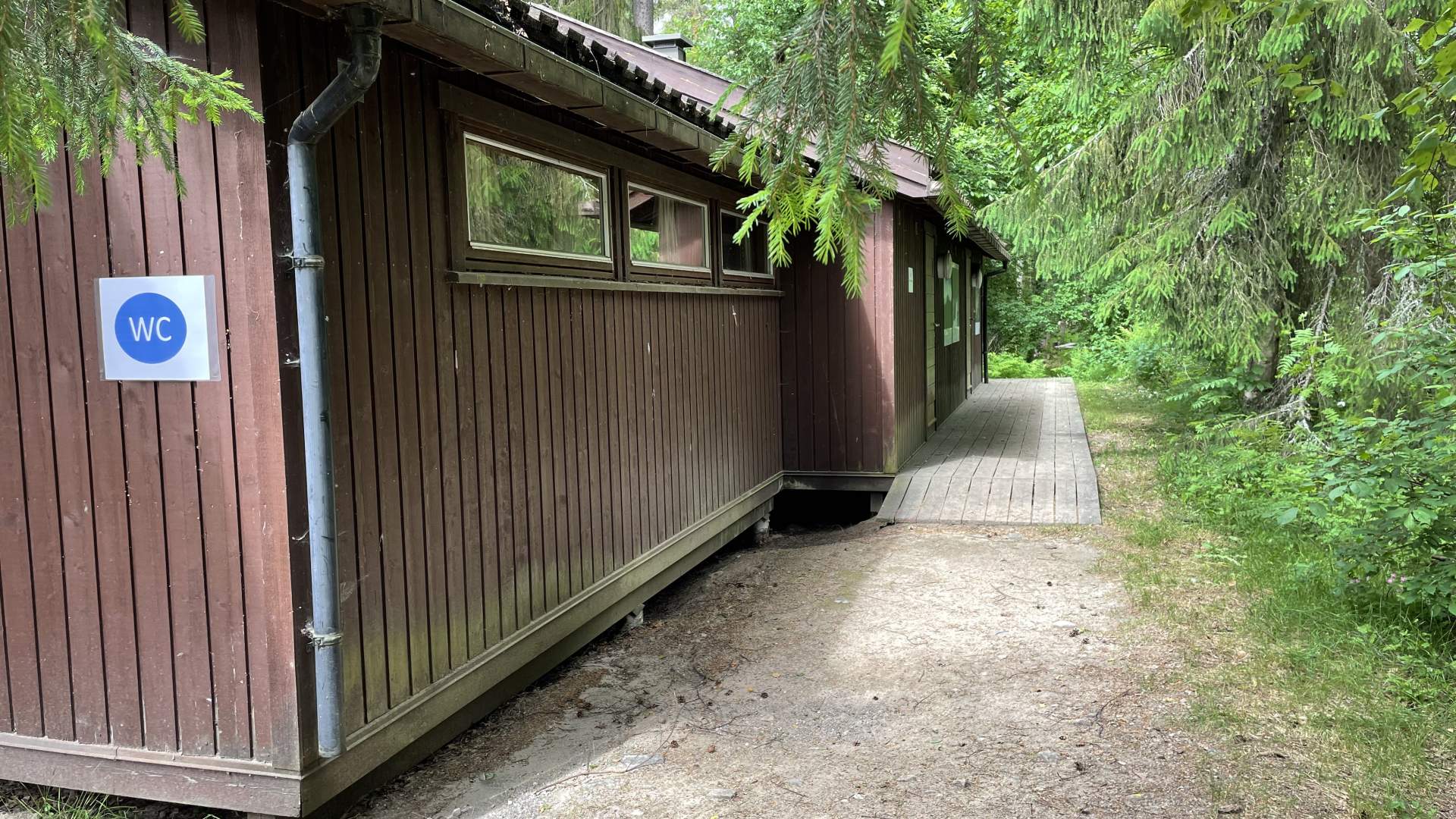 Toalett og dusjanlegg Fossekallen
