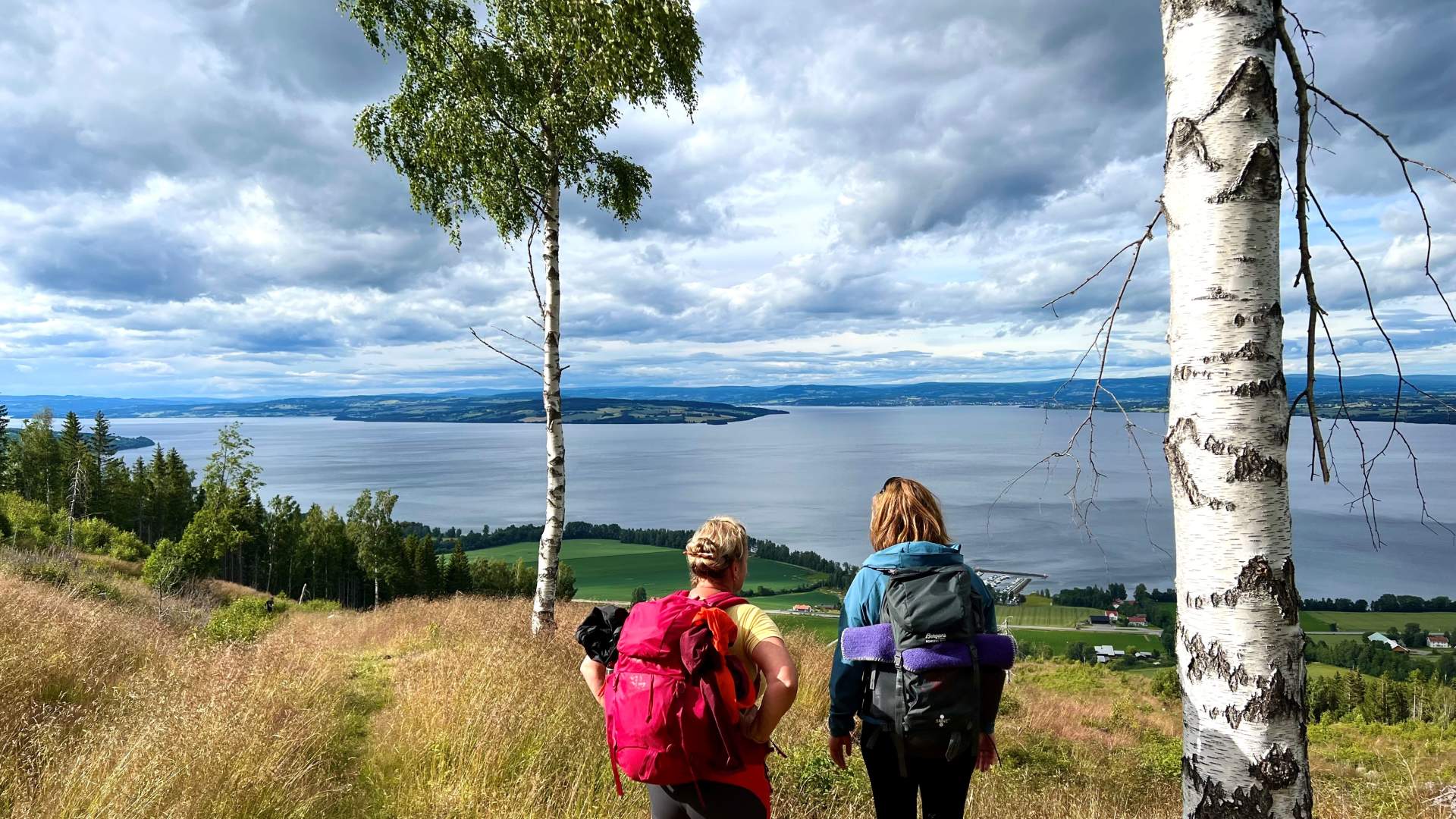 Totenåsenstien dag 4 Utsikt mot Evjua Juli 2022 Foto Heidi Gran