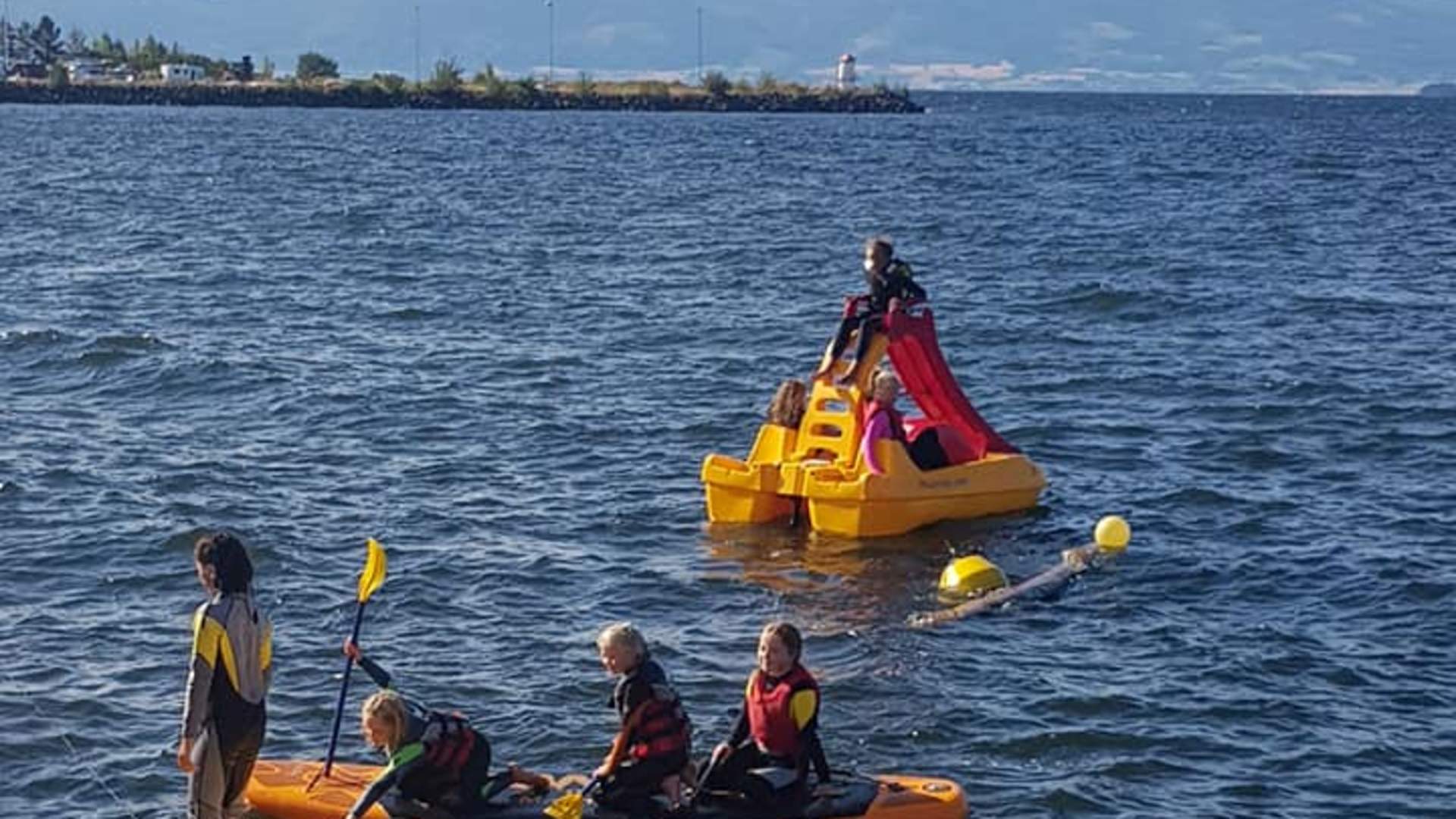 Tråkkebåt Seaside cablepark Hamar
