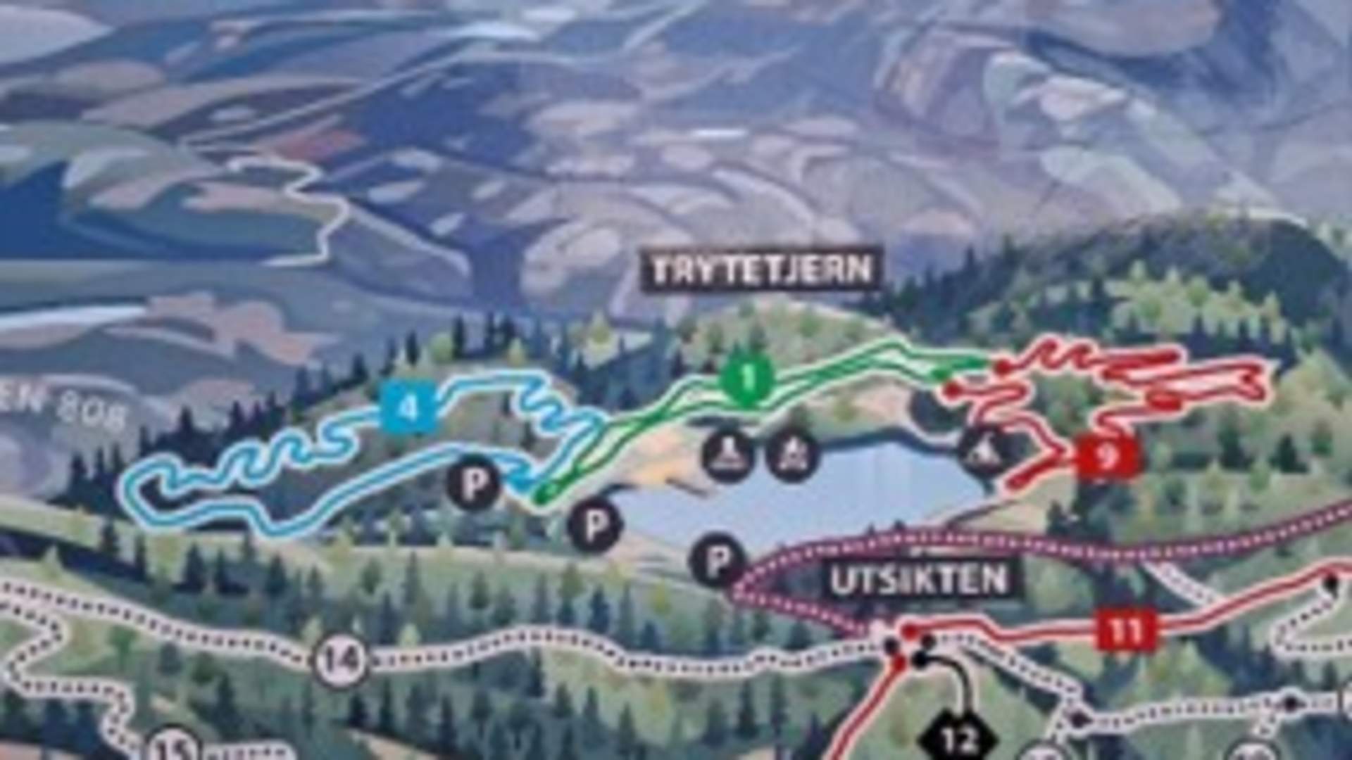 Julekonkurranse i Trytetrøkket på Trytetjern