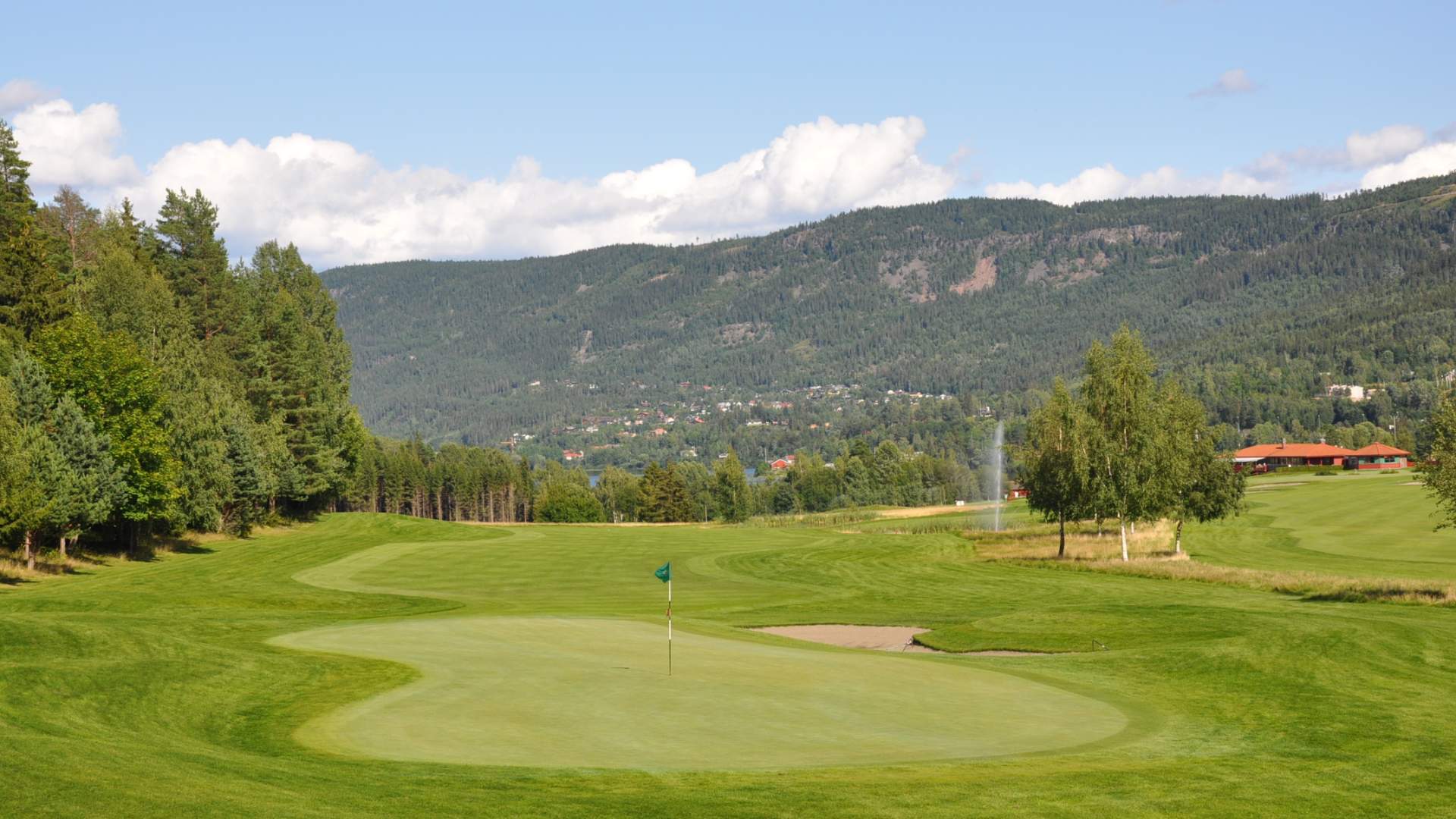 Tyrifjord Golfklubb nær Sundvolden Hotel