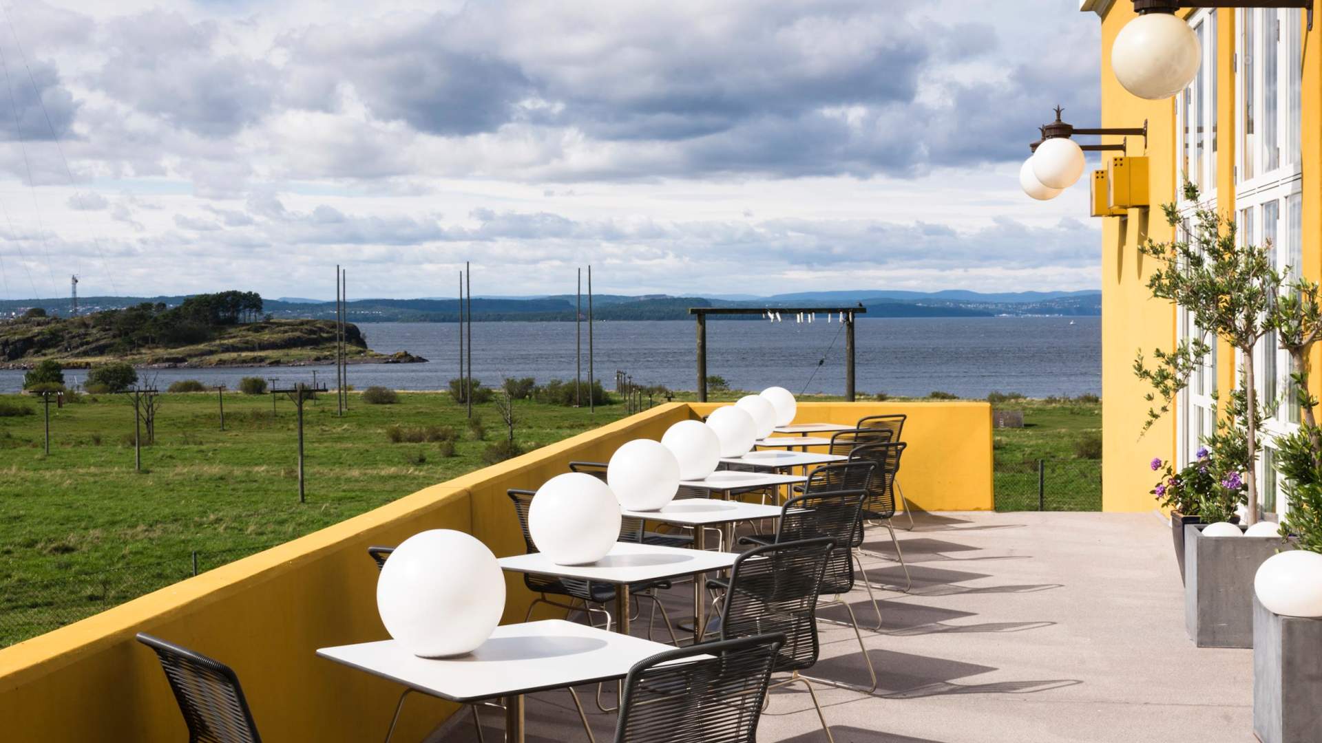 Uteservering hotellet