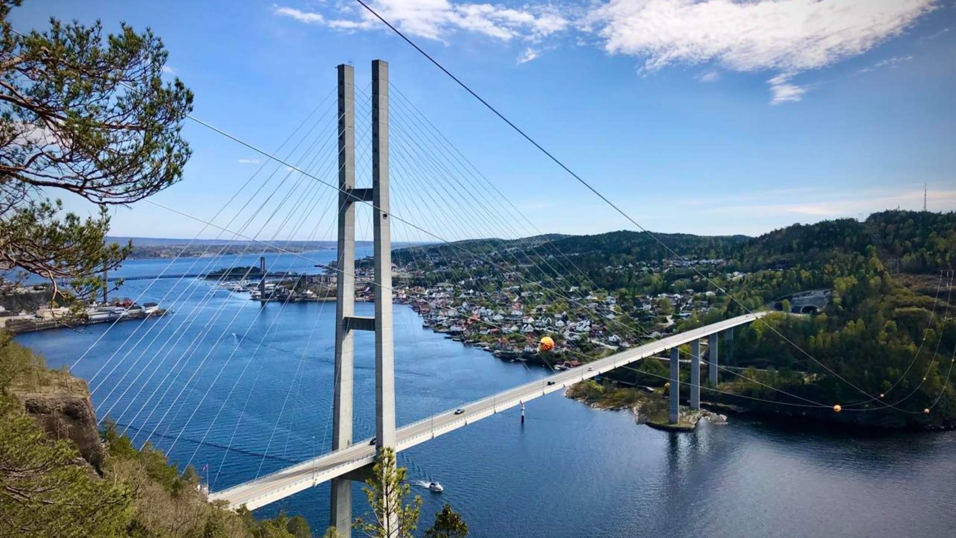 Utsikt fra Dammane Foto Alina Olsen